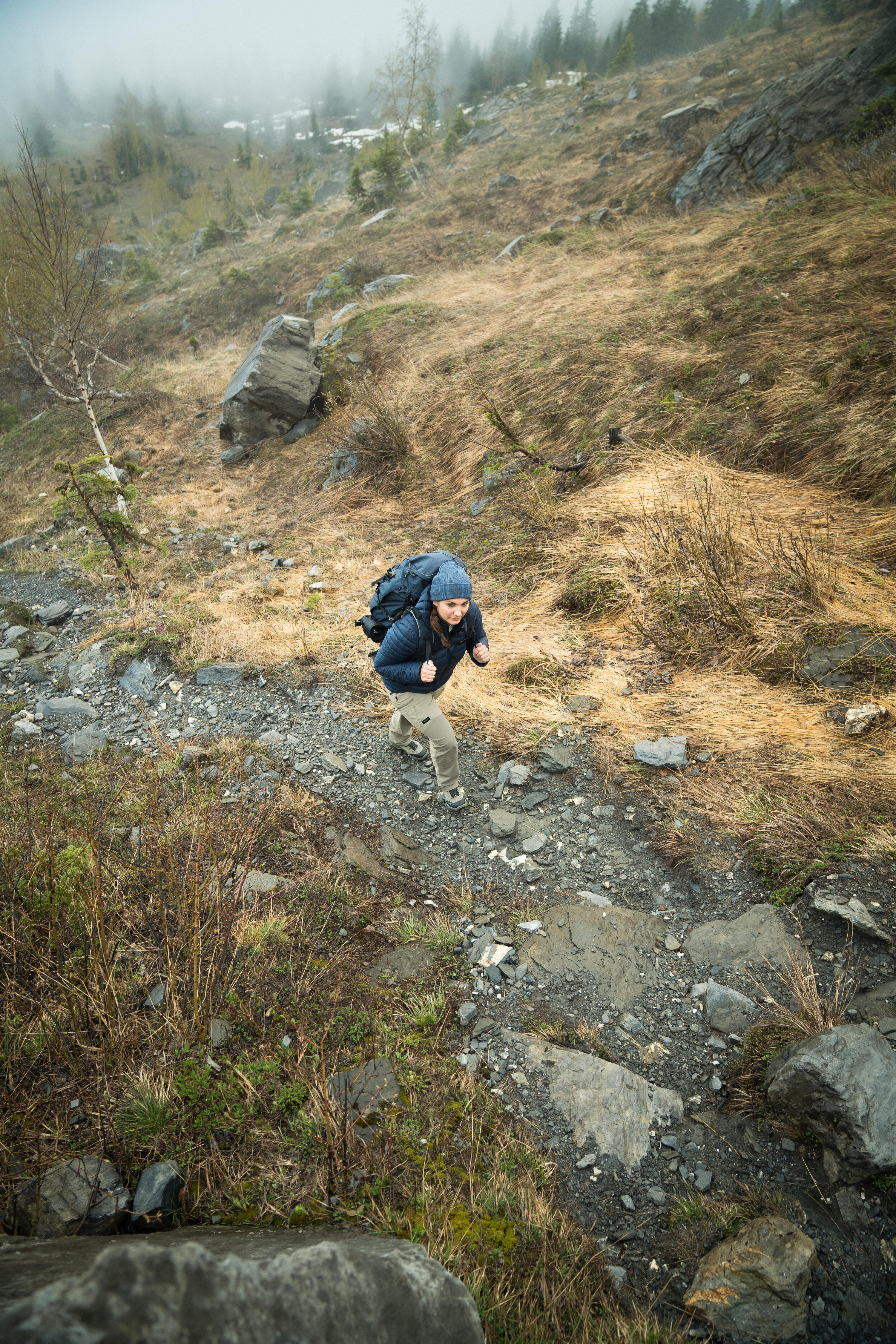 Doudoune à capuche en duvet de trek montagne - MT100 -5 °C - Femme 10/11