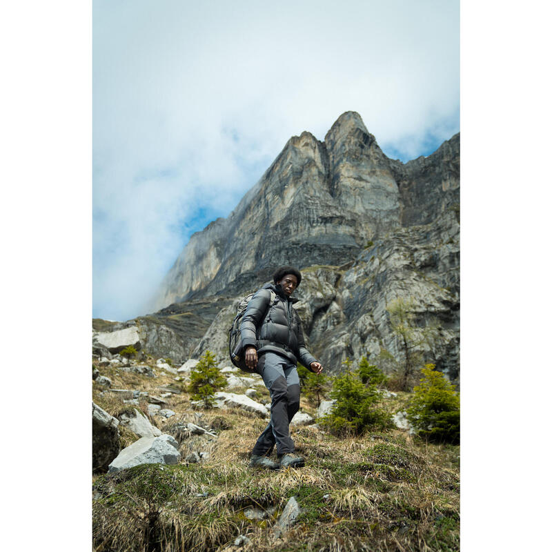 Pantalon Hidrofob Protecție vânt Trekking la munte MT900 Bărbați