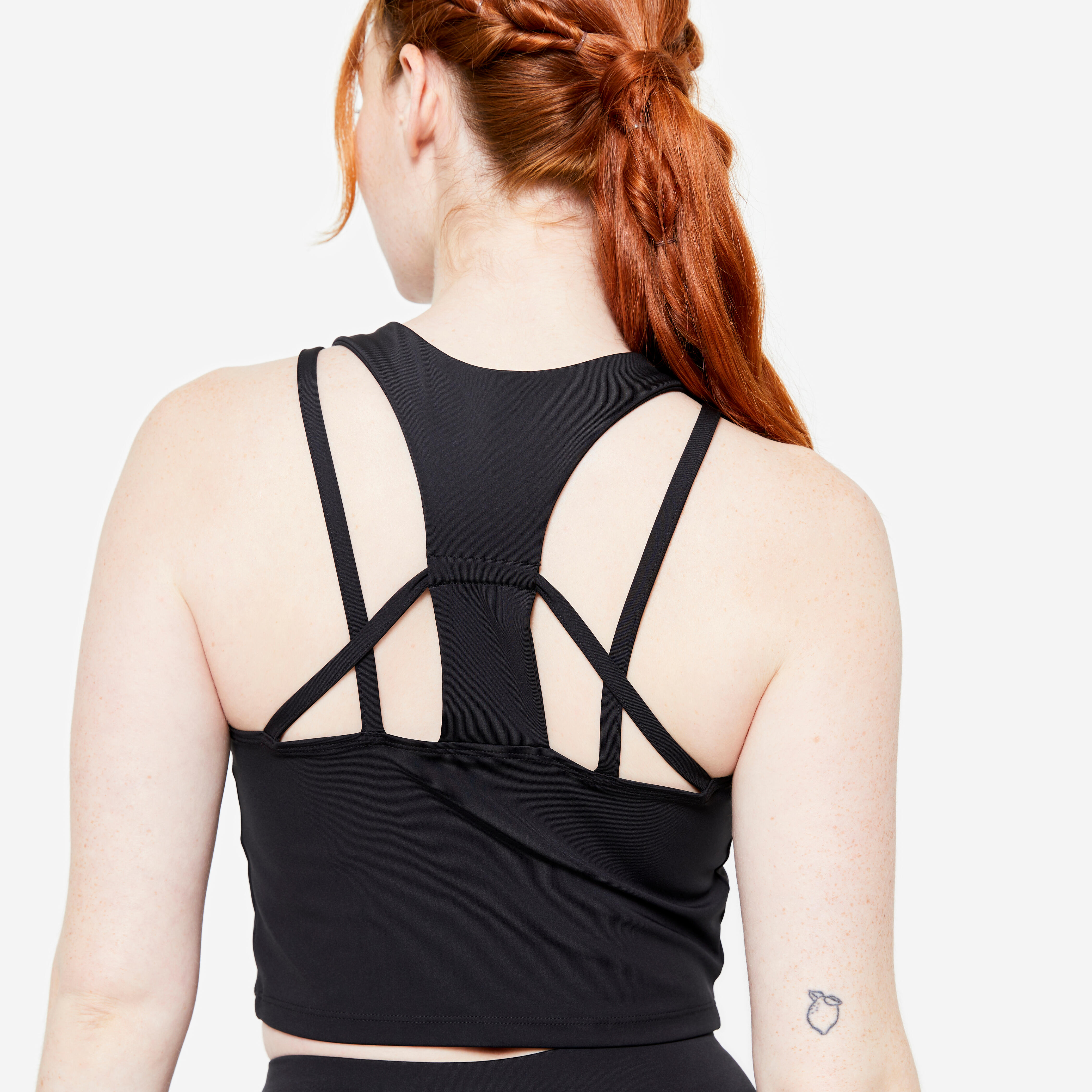 Débardeur Femme Crop Sans Manches Imprimé - Col En V, Léger, Pour L'été, Coupe Courte - 6