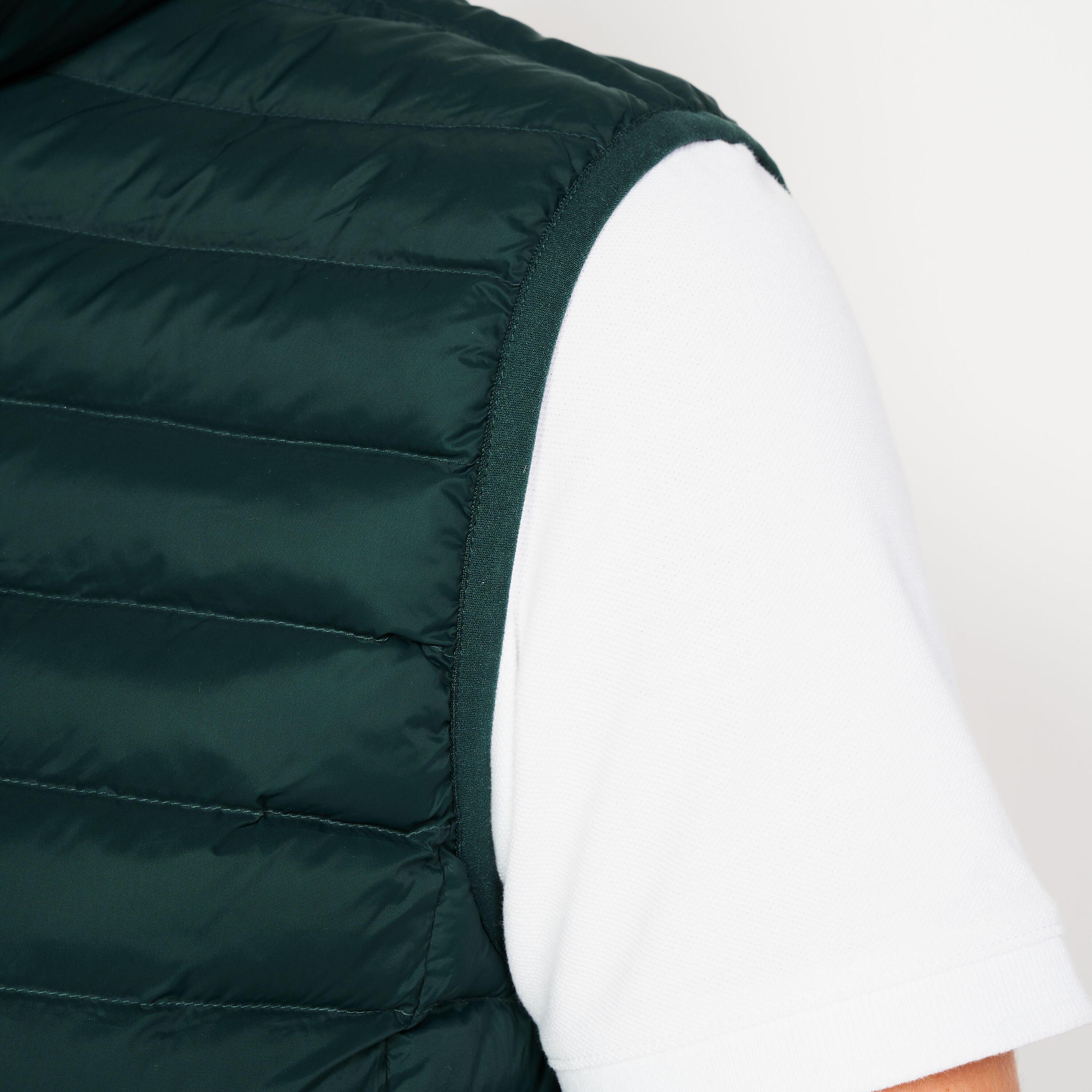 Chaqueta acolchada golf sin mangas Mujer - MW500 verde 6/8