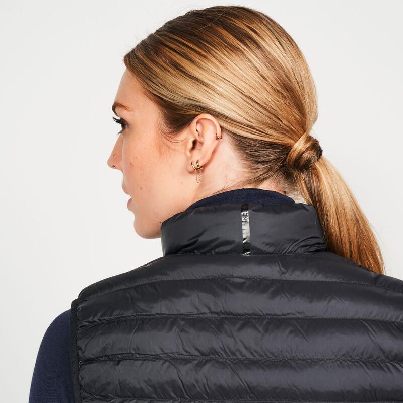 Doudoune golf sans manches Femme - MW500 noir