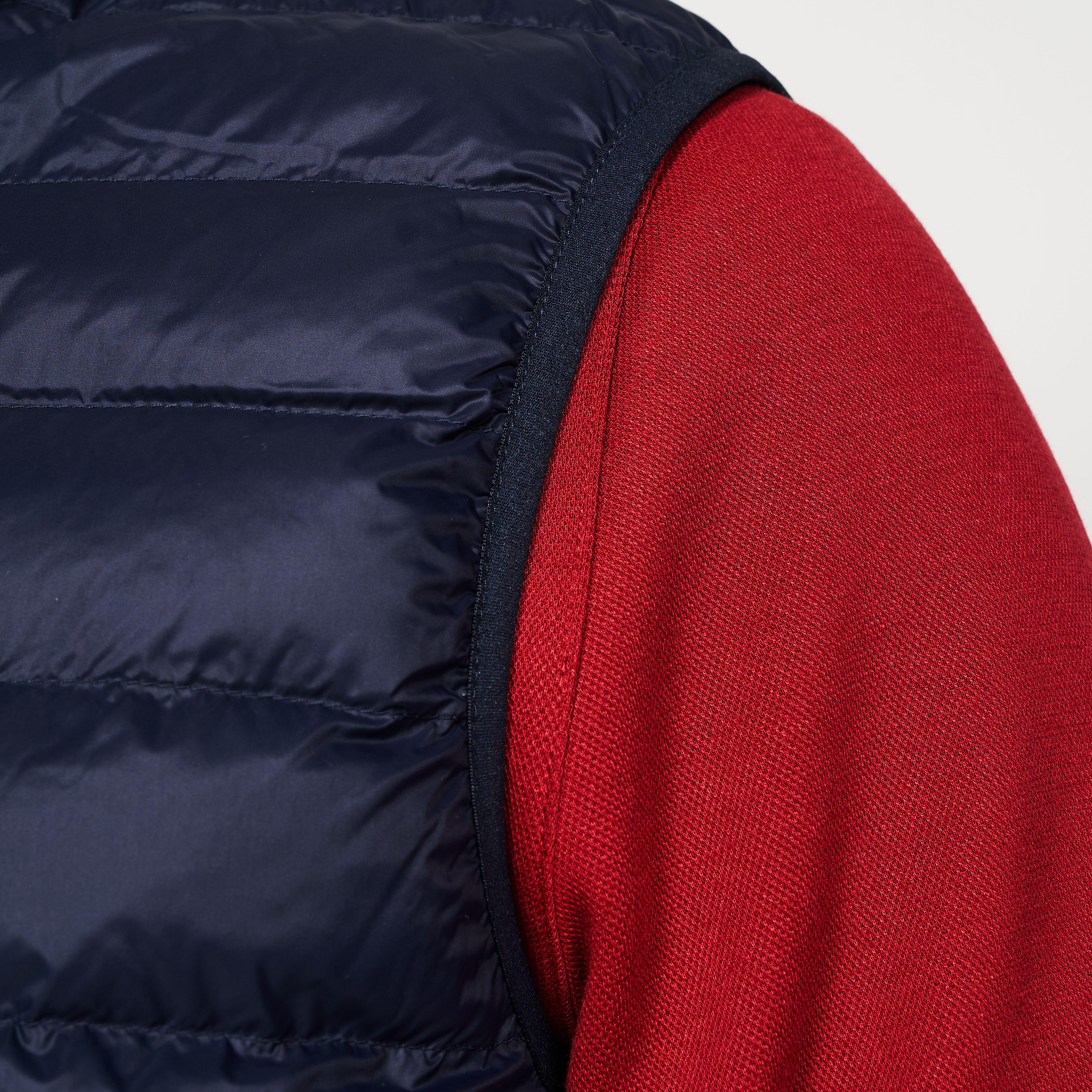 Doudoune sans manches golf homme temps froid vert fonce inesis sale