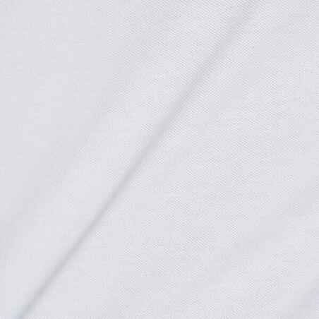 Men’s golf cotton short-sleeved polo shirt - MW500 White