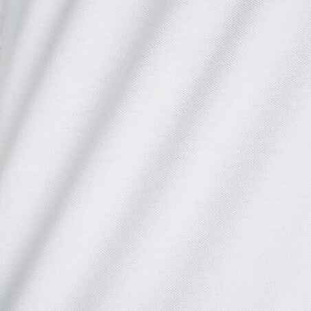 Men’s golf cotton short-sleeved polo shirt - MW500 White
