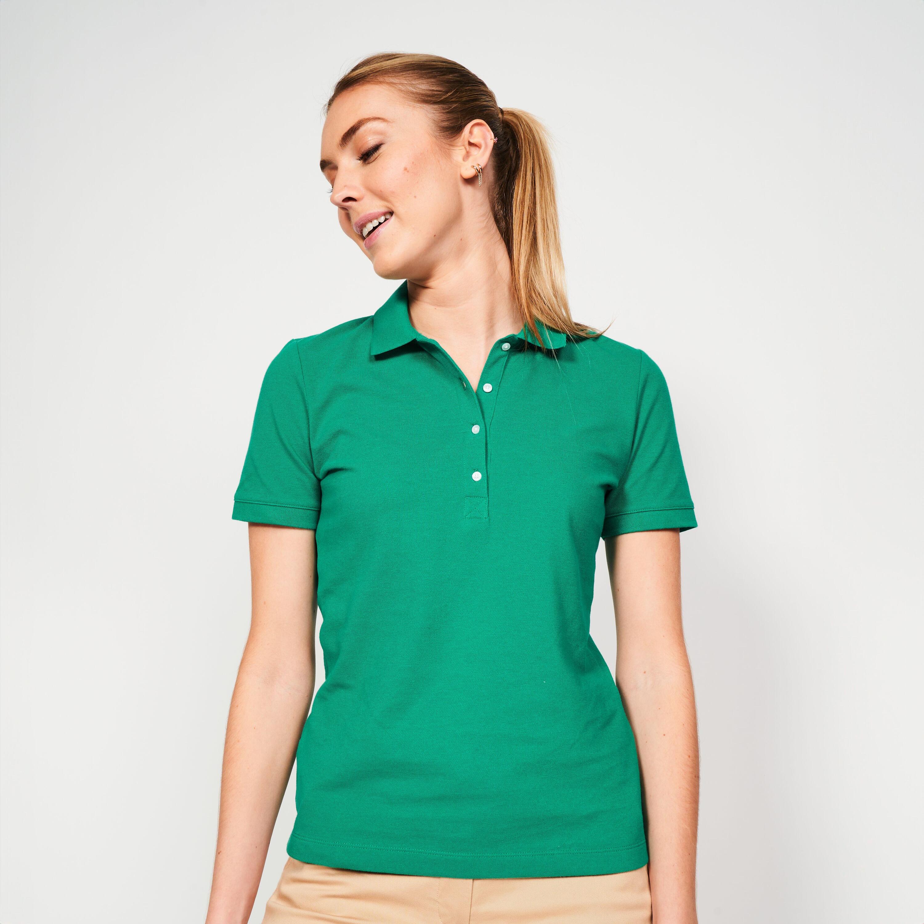 Polo golf donna MW 500 verde 9/14