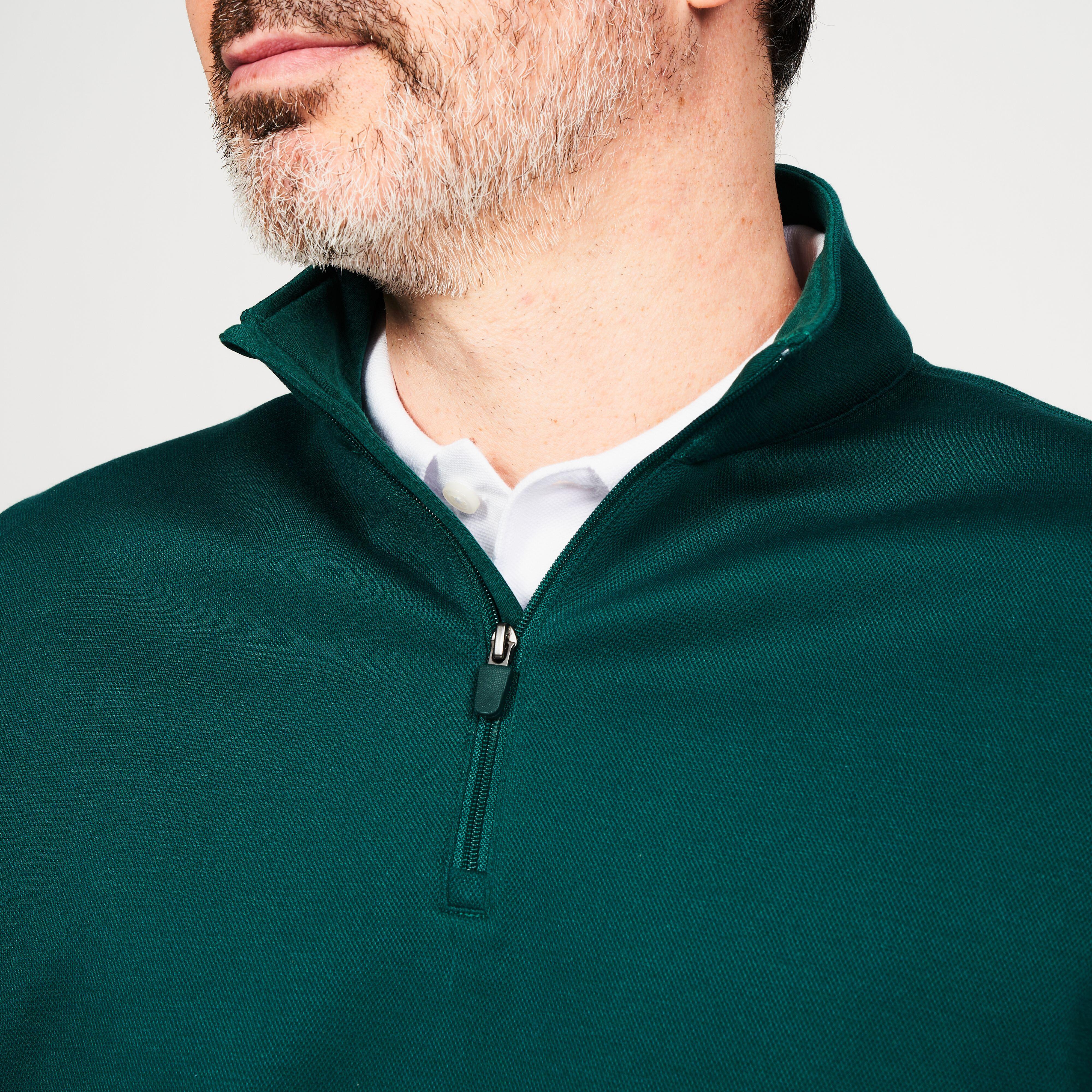 Men's Golf Sweatshirt - MW500 green