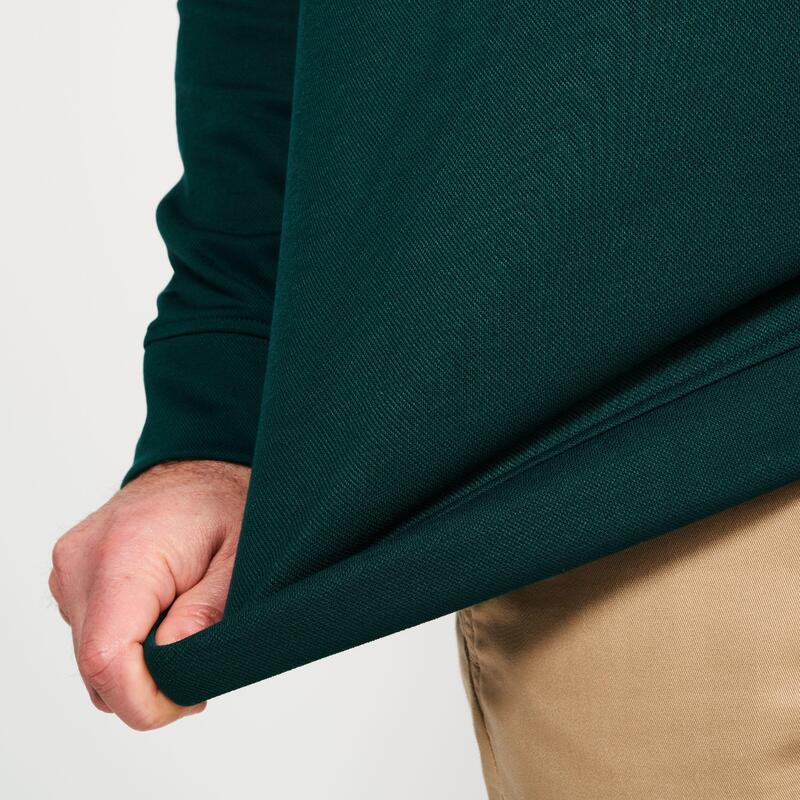 Sudadera golf hombre - MW500 verde