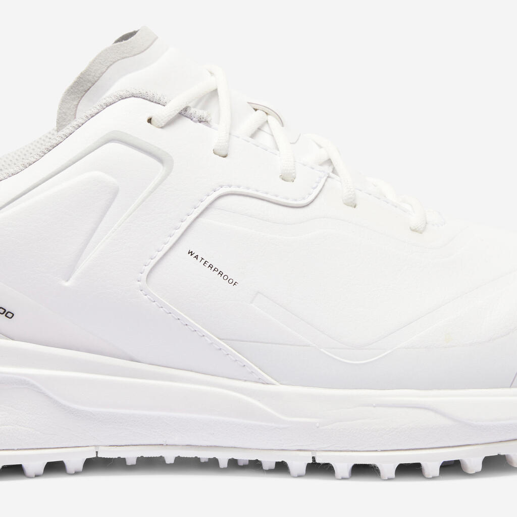 Men's Golf Waterproof Shoes - MW 500 White