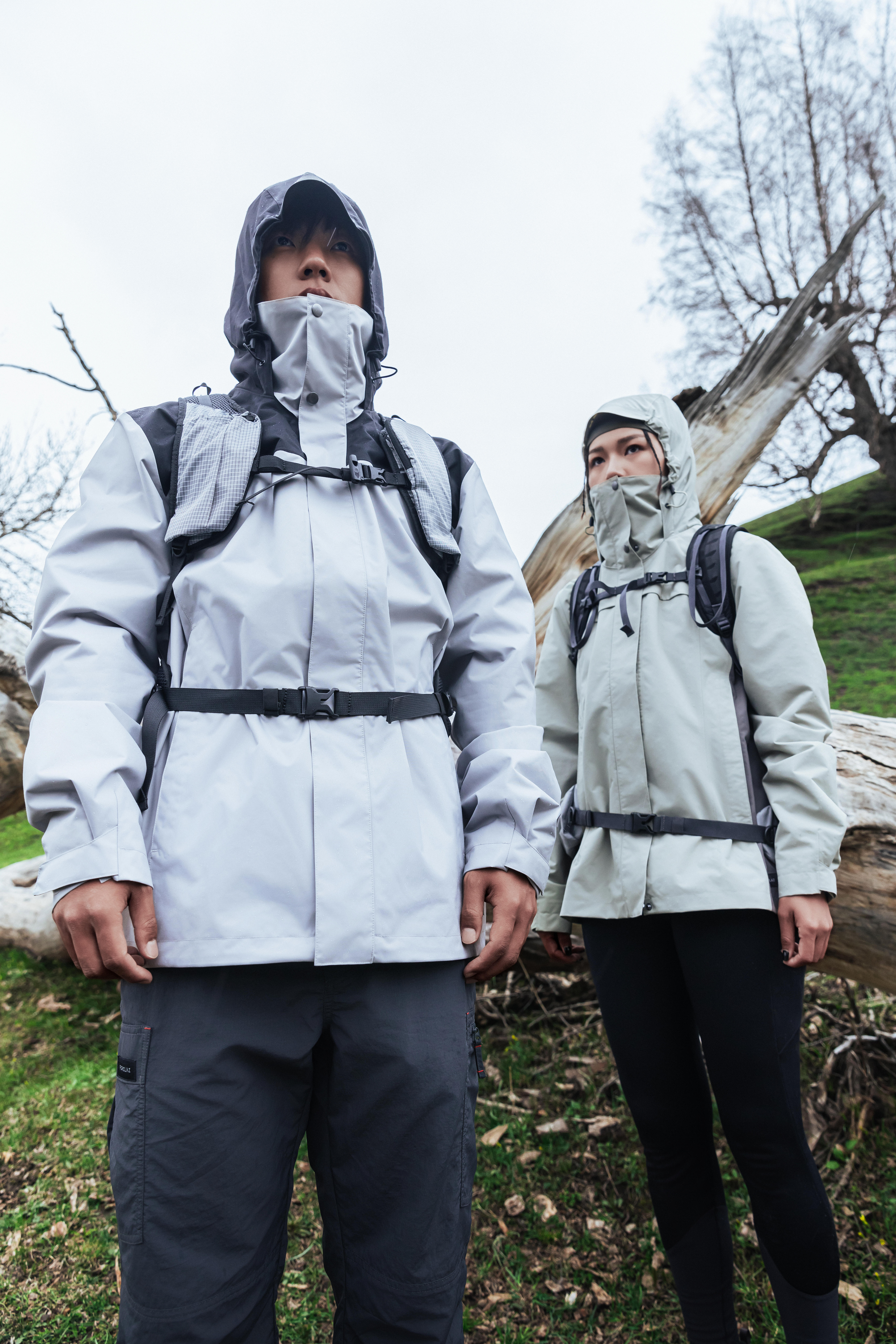 3/1まで取置き中 Ultralight  Jacket セージ　38 0°C Men's 3in1 Fleece Snow Hiking Jacket - Travel 100 - Grey