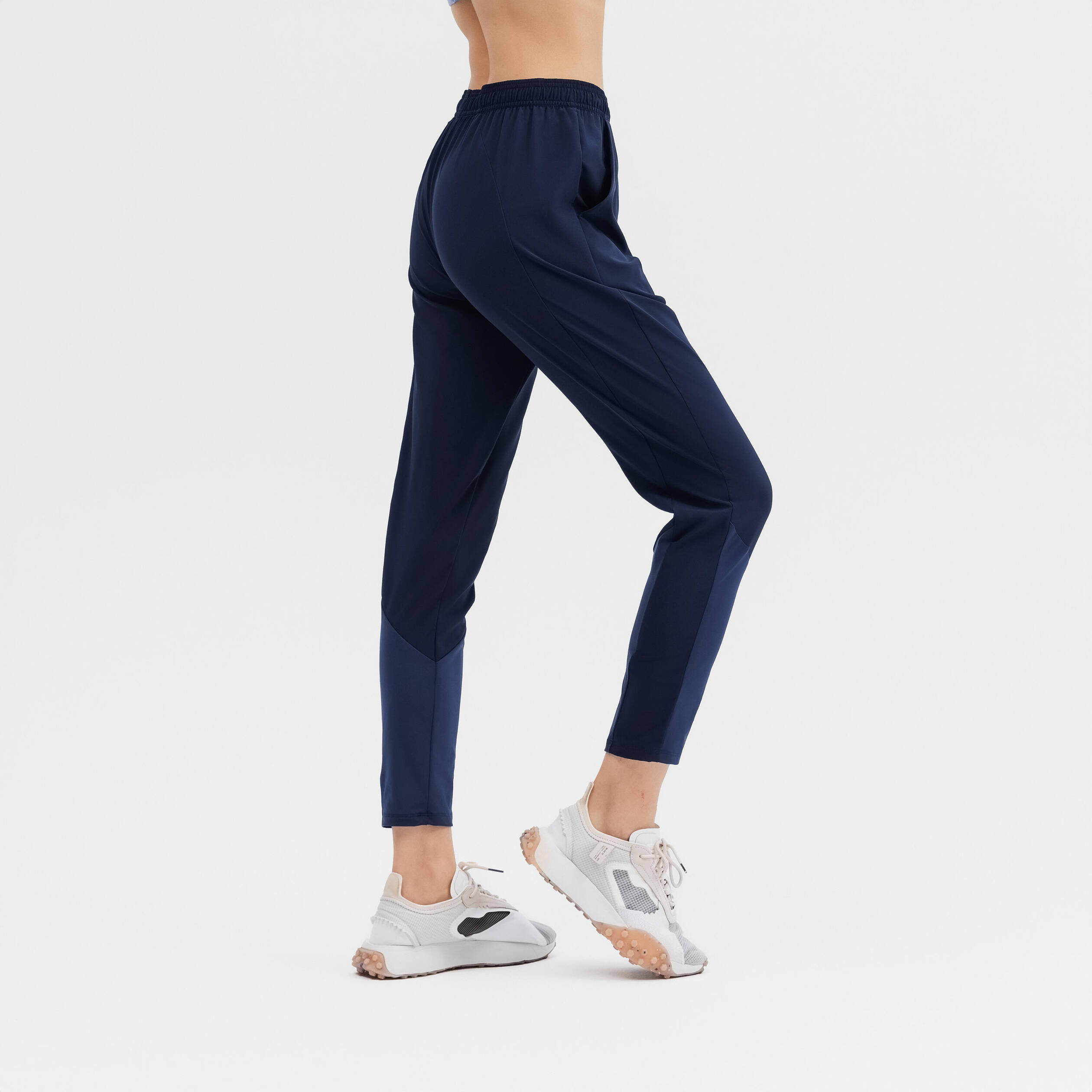 Women Gym Pants Carrot-Cut  - Navy Blue