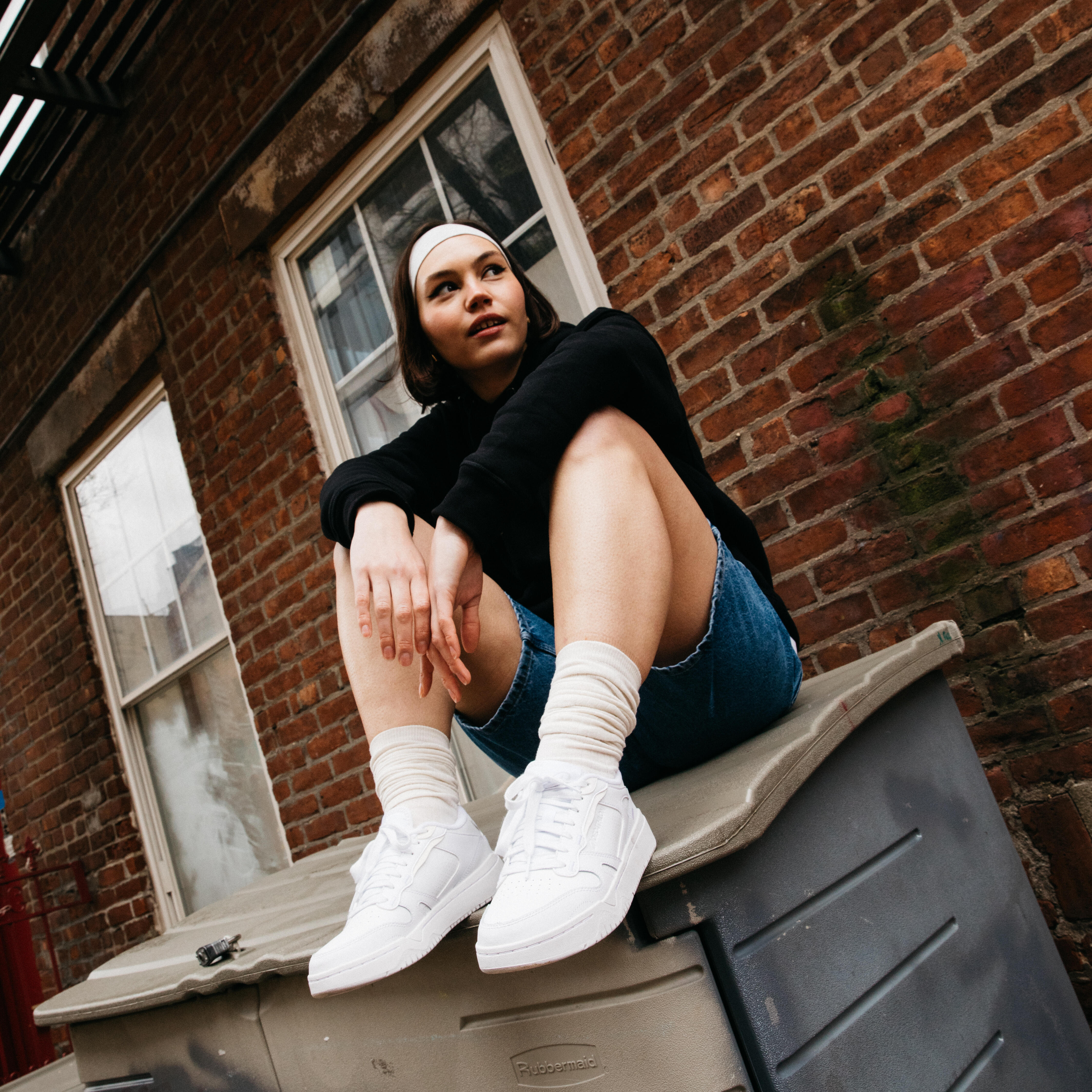 Baskets cj80 femme gris et vert Decathlon