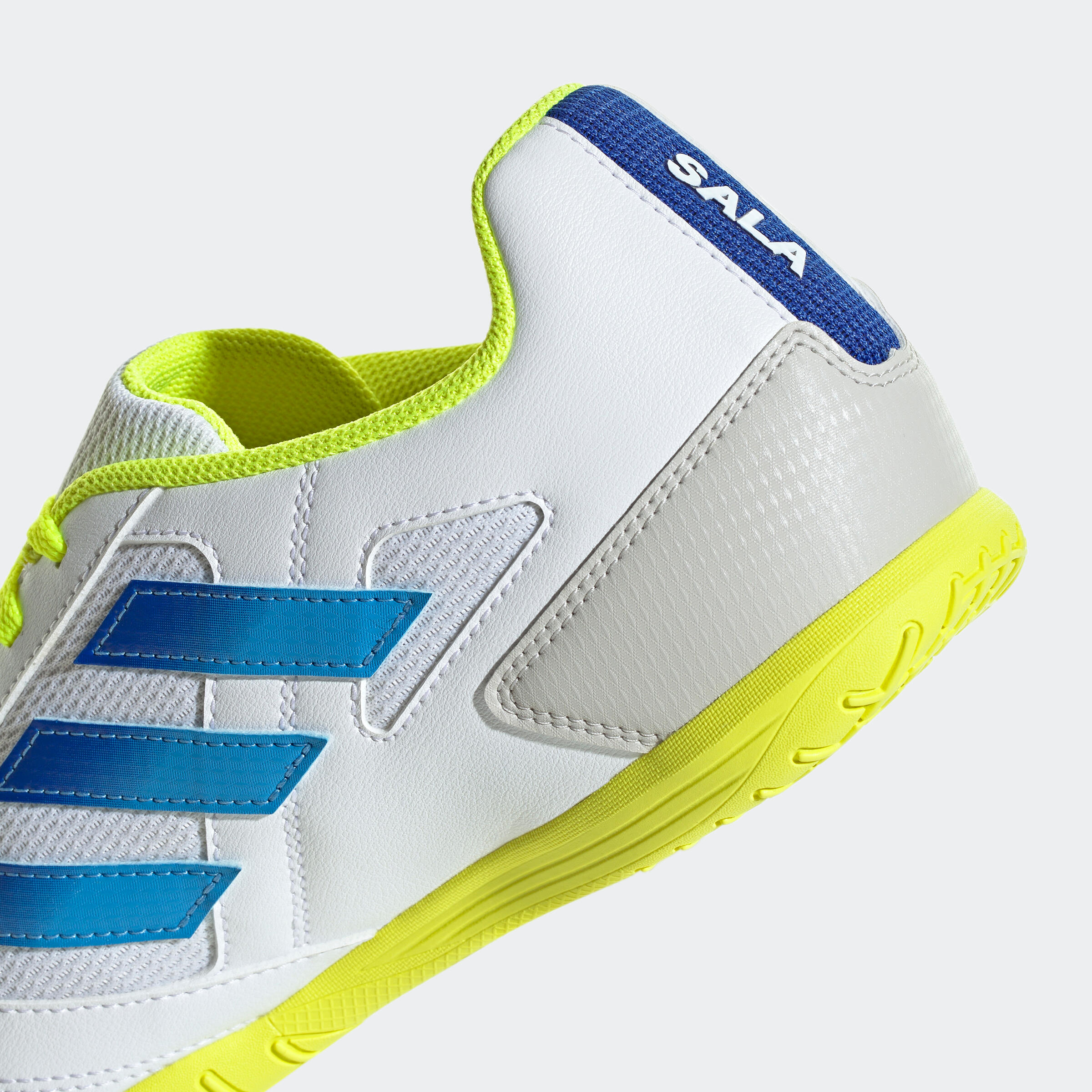 Damen Herren FuBball Hallenschuhe IN ADIDAS Super Sala weiB