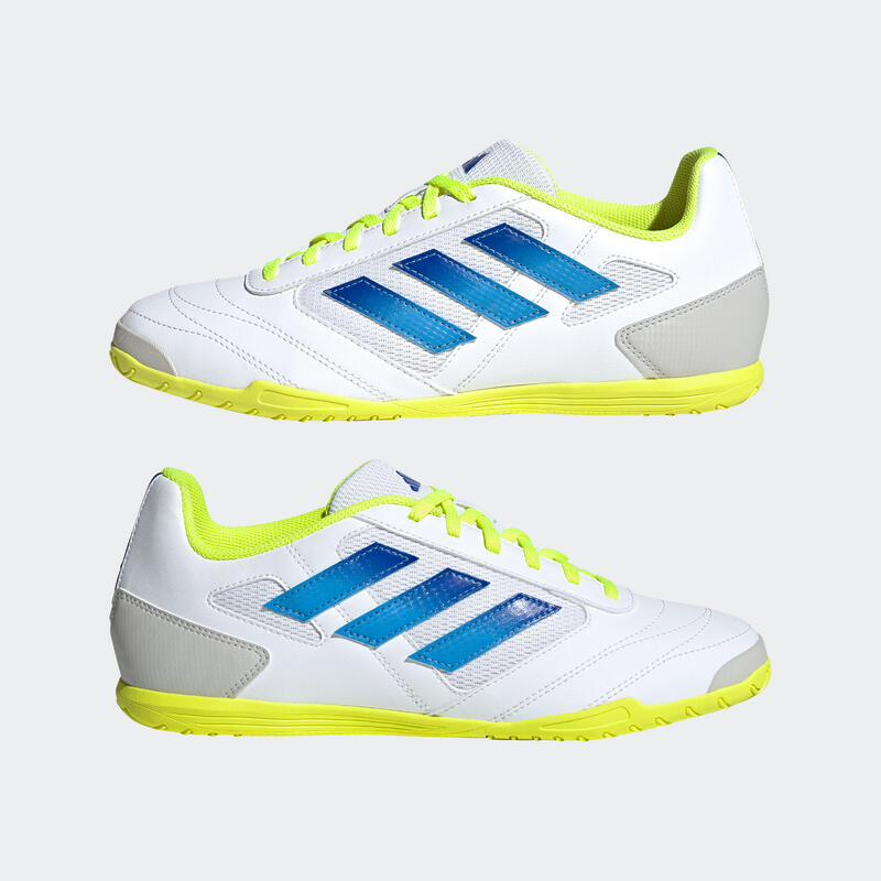 Damen/Herren Fußball Hallenschuhe IN - ADIDAS Super Sala weiß