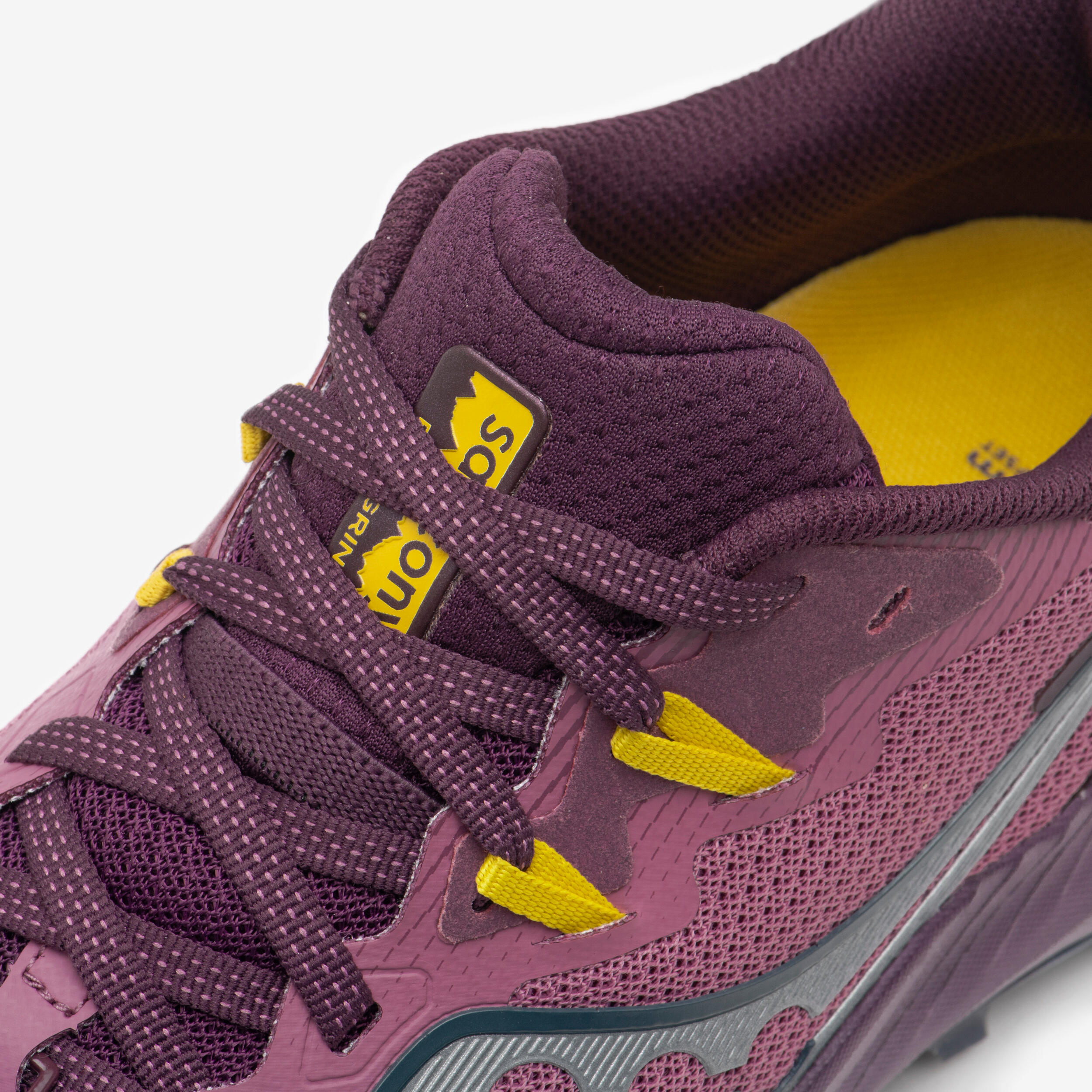 Chaussures de running trail femme, Saucony peregrine 14, violet 6/7
