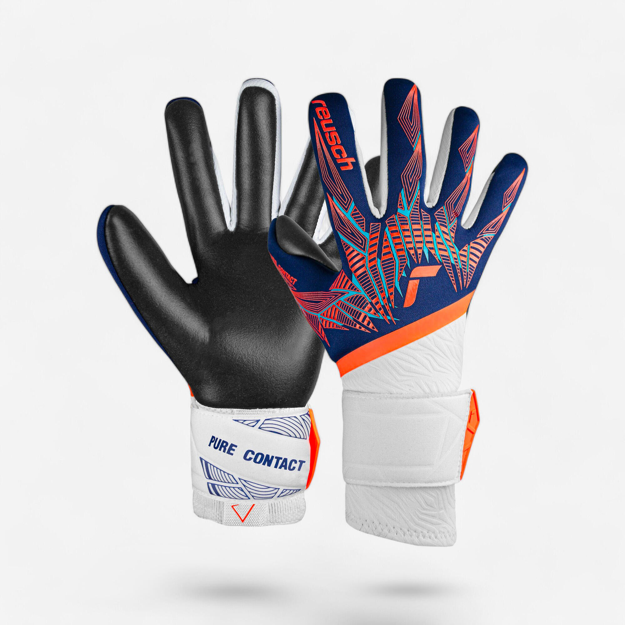 Reusch - Gants De Gardien De But Reusch Pure Contact Gold Adulte - Gants De Gardien - Football / Futsal / Sepak - - 8 À 10 Ans - Decathlon