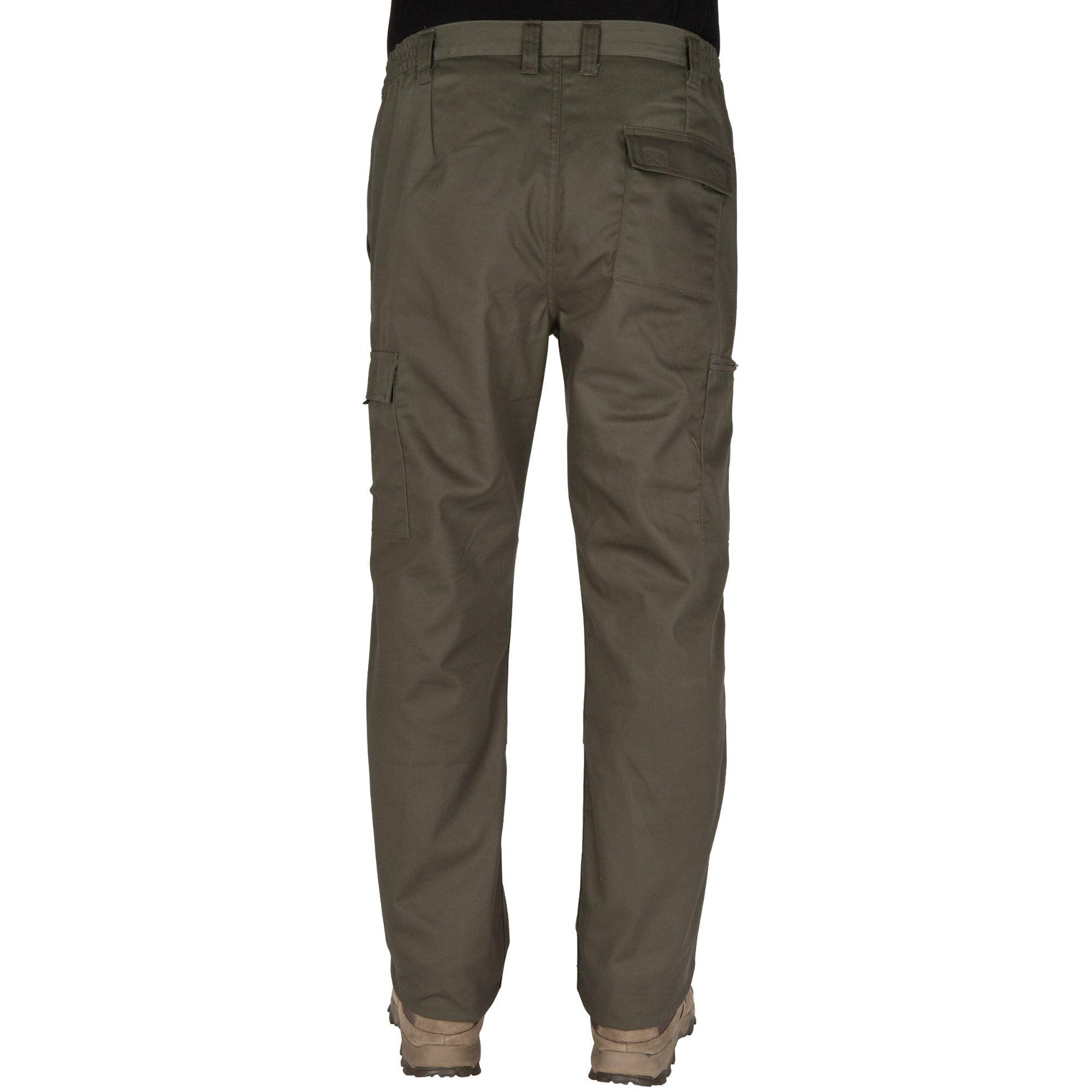Pantalon cargo résistant steppe 300 vert 10/12