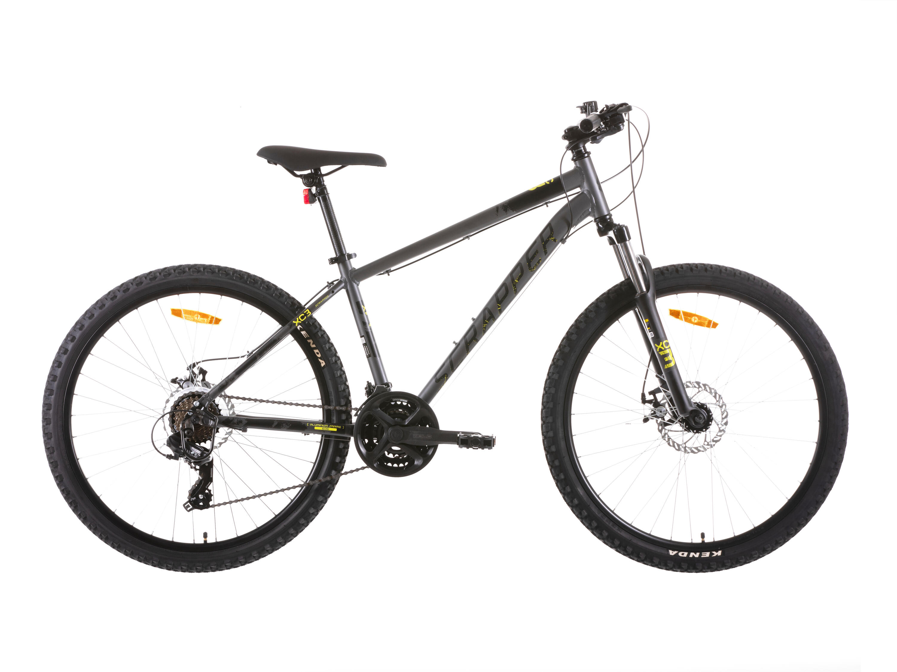 SCRAPPER Bici MTB Adulto Scrapper 27,5" x 2.10 Grigio Freni Meccanici