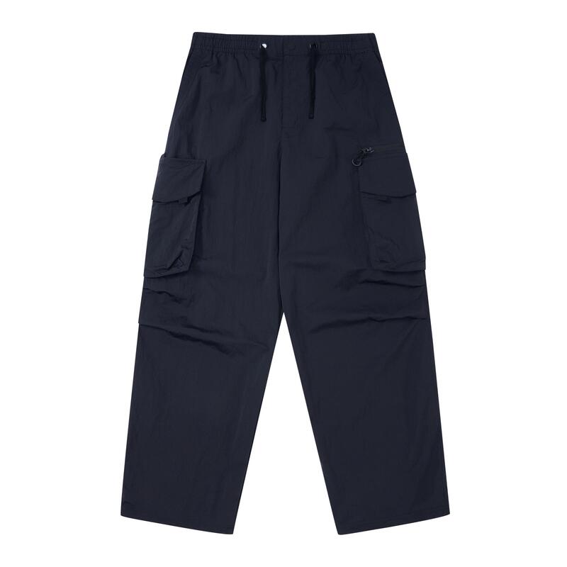 Pantalon de Sport Cargo larg Negru