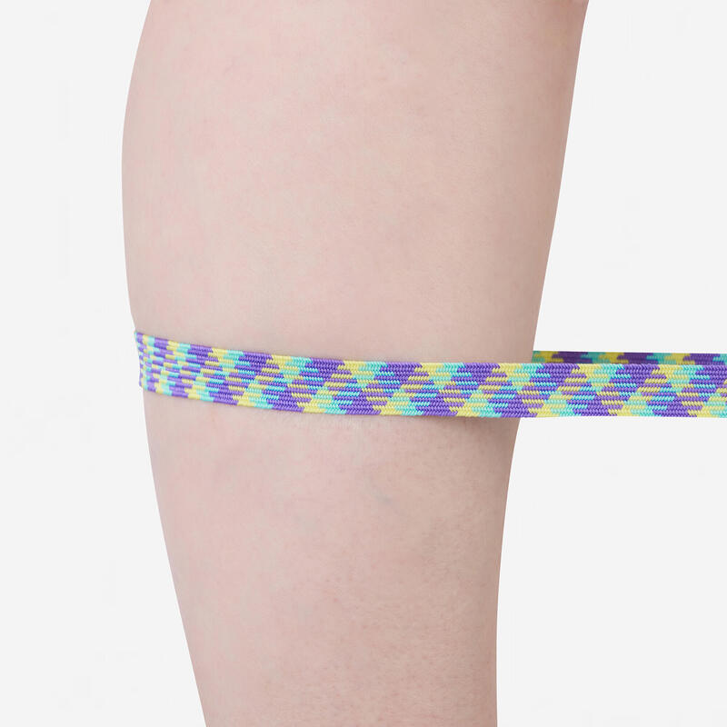 Elastic de sărit pentru copii - mov/verde