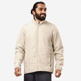 Men Warm Puffer Jacket Beige 0°C MT50