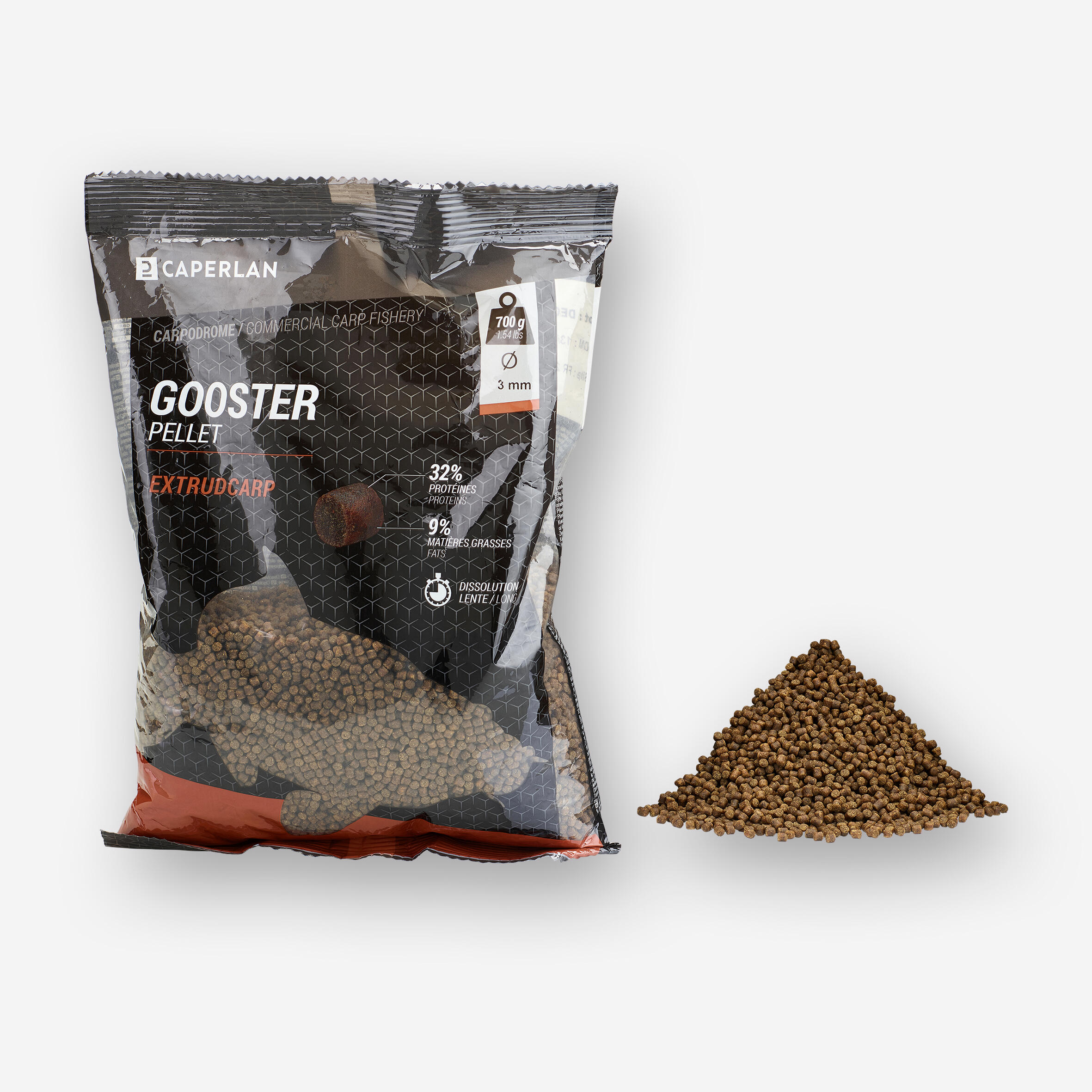 GOOSTER PELLET EXTRUDCARP 3MM 0,7kg