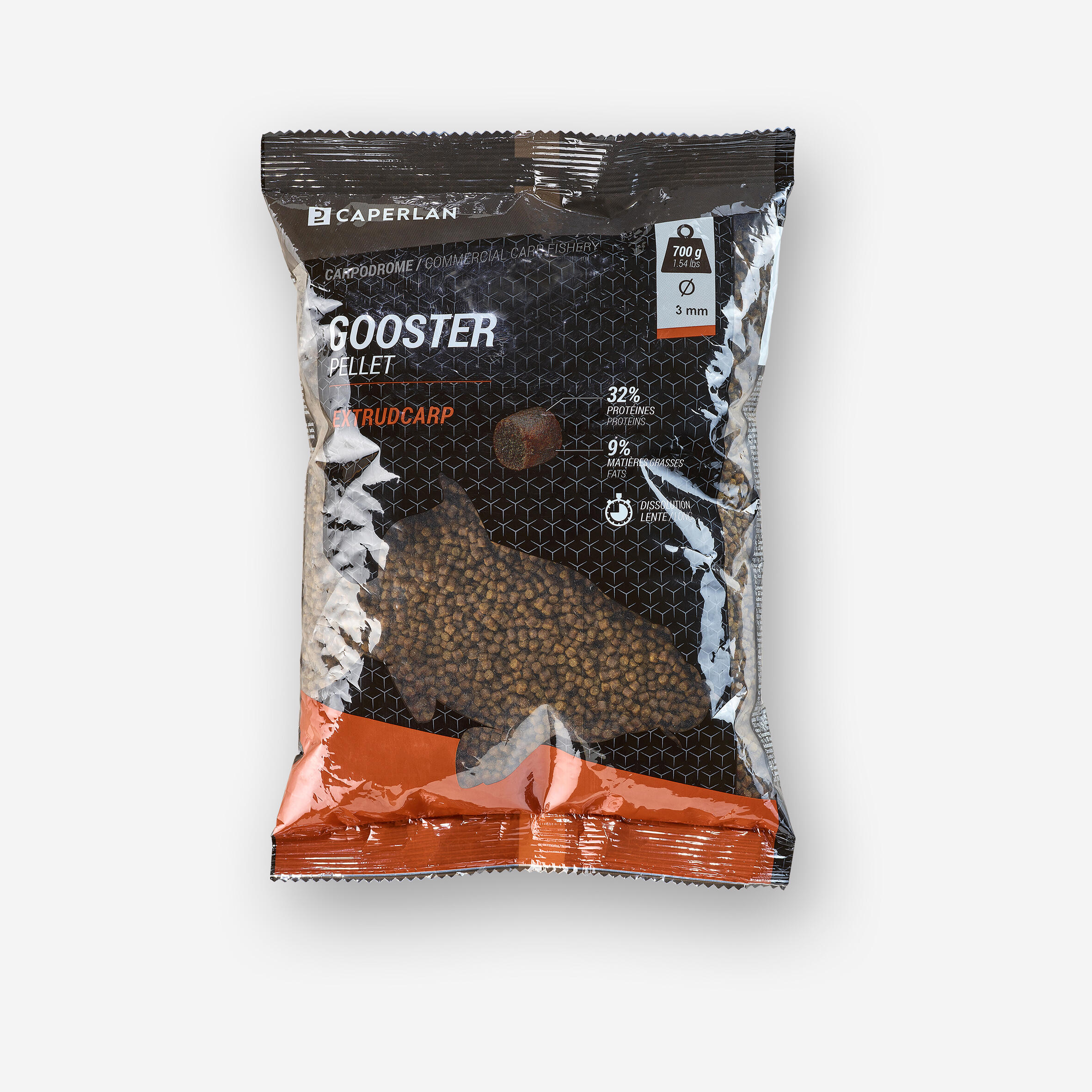 GOOSTER PELLET EXTRUDCARP 3MM 0,7kg 3/6
