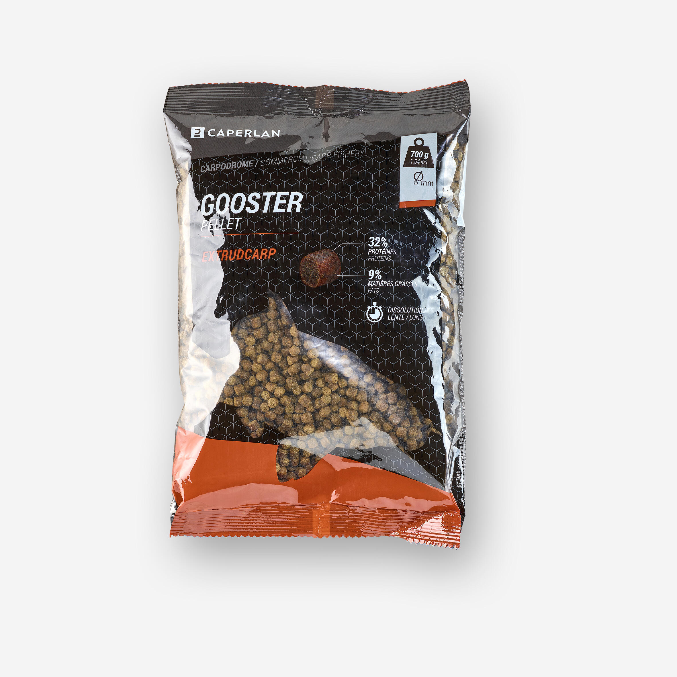 GOOSTER PELLET EXTRUDCARP 5MM 0,7kg 3/6
