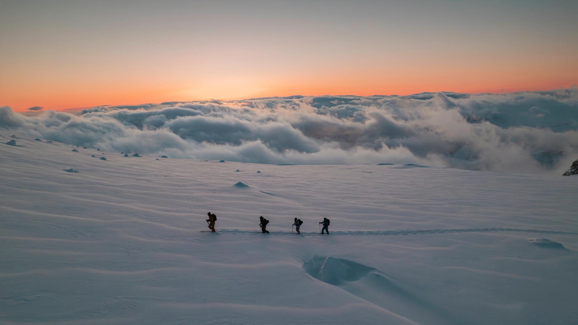 Des skis de randonnée testés dans une incroyable épopée