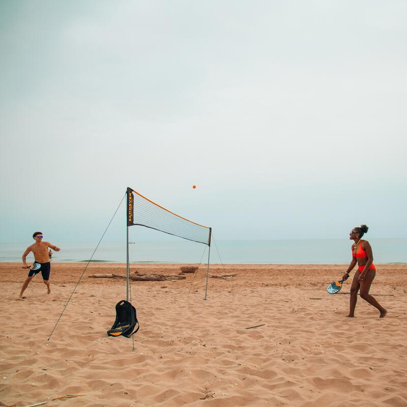 Set palas de tenis playa + red SET BTR 160 + NET OV