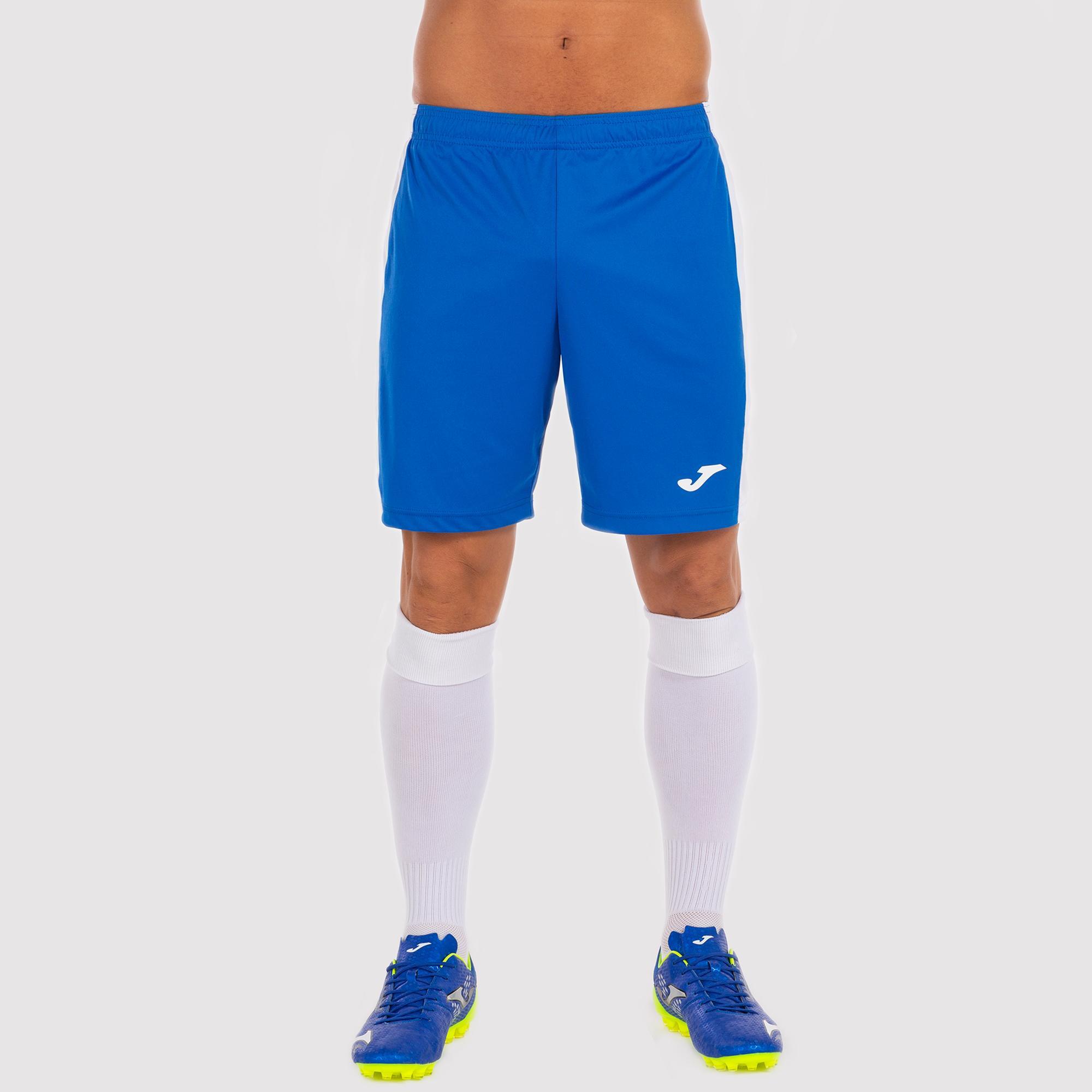 JOMA Pantalons curts de futbol Joma Adult Blau/Blanc