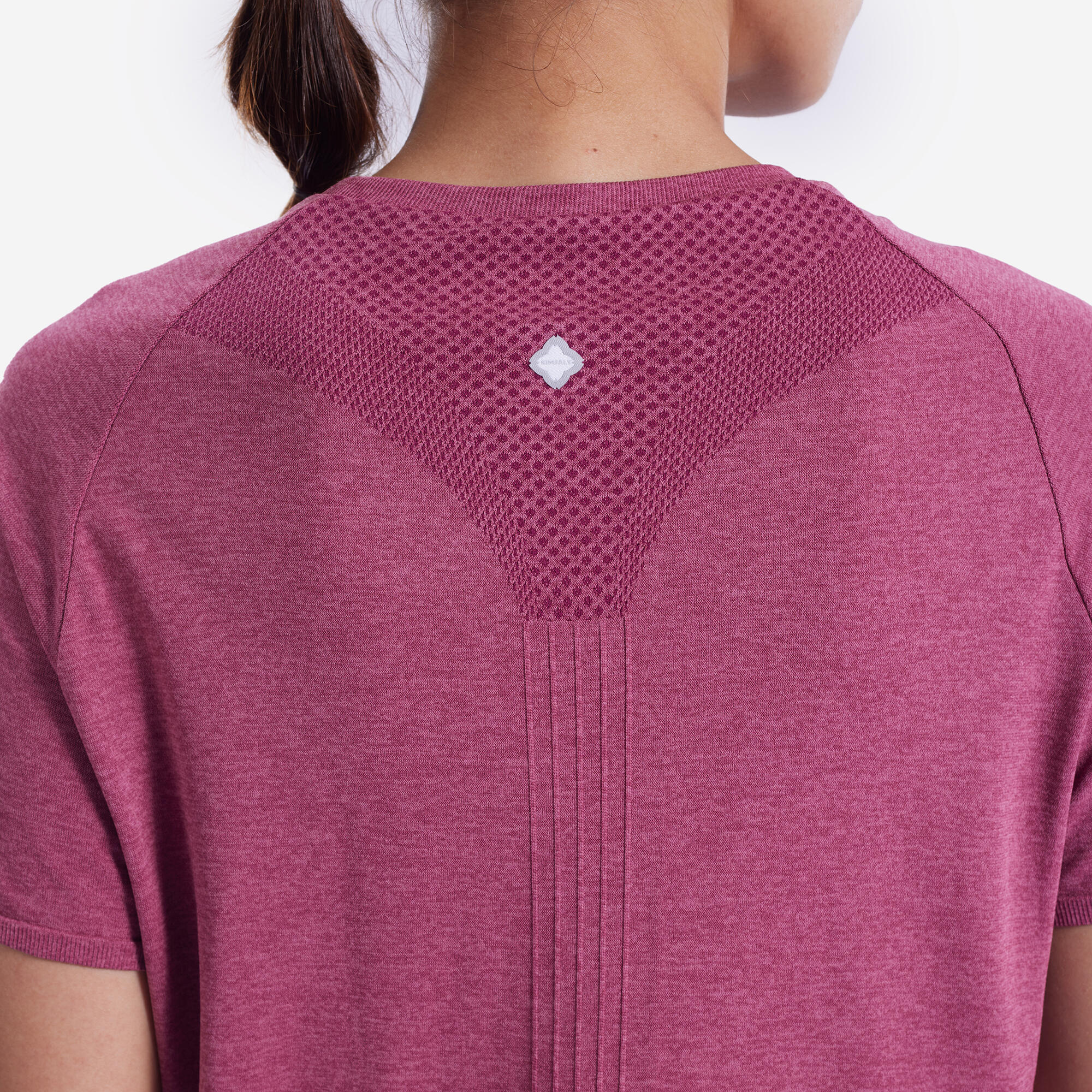 Women's Short-Sleeved Dynamic Yoga T-Shirt