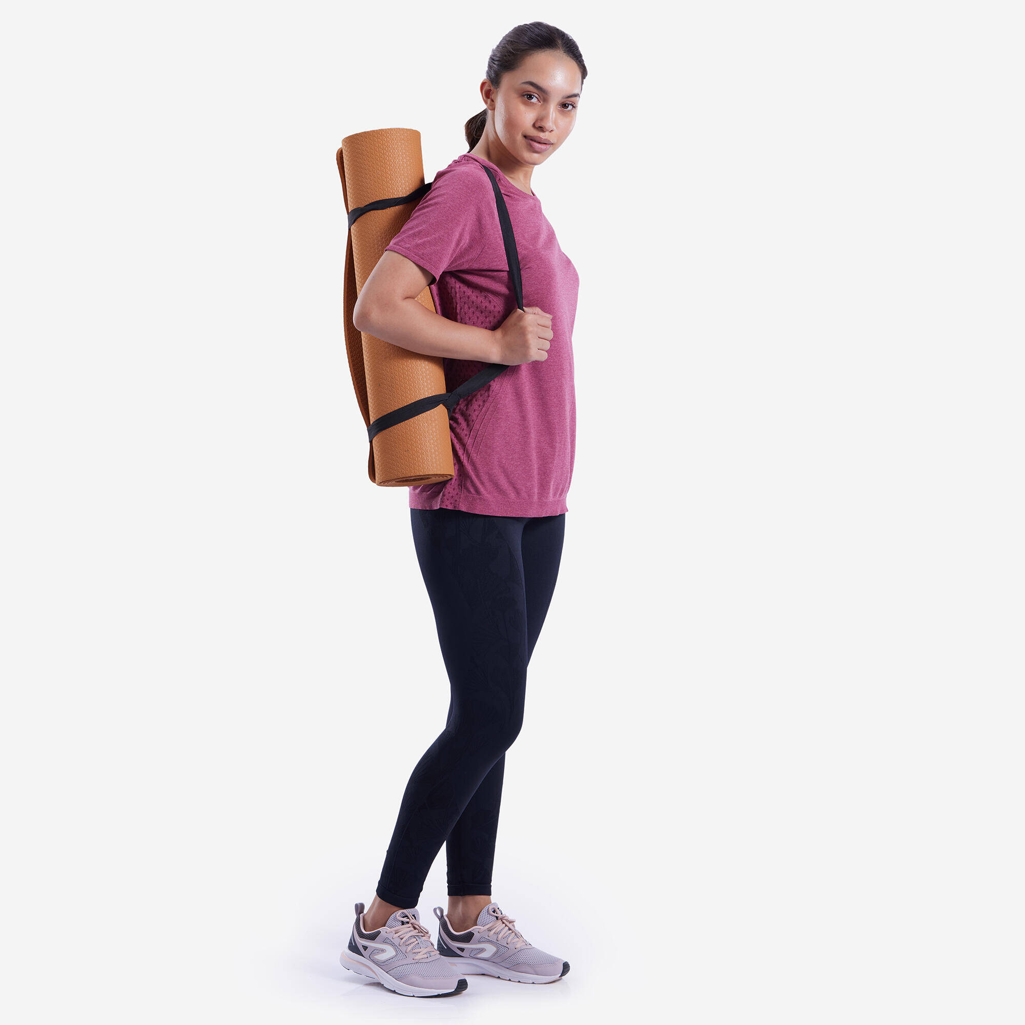 Women's Short-Sleeved Dynamic Yoga T-Shirt -  3