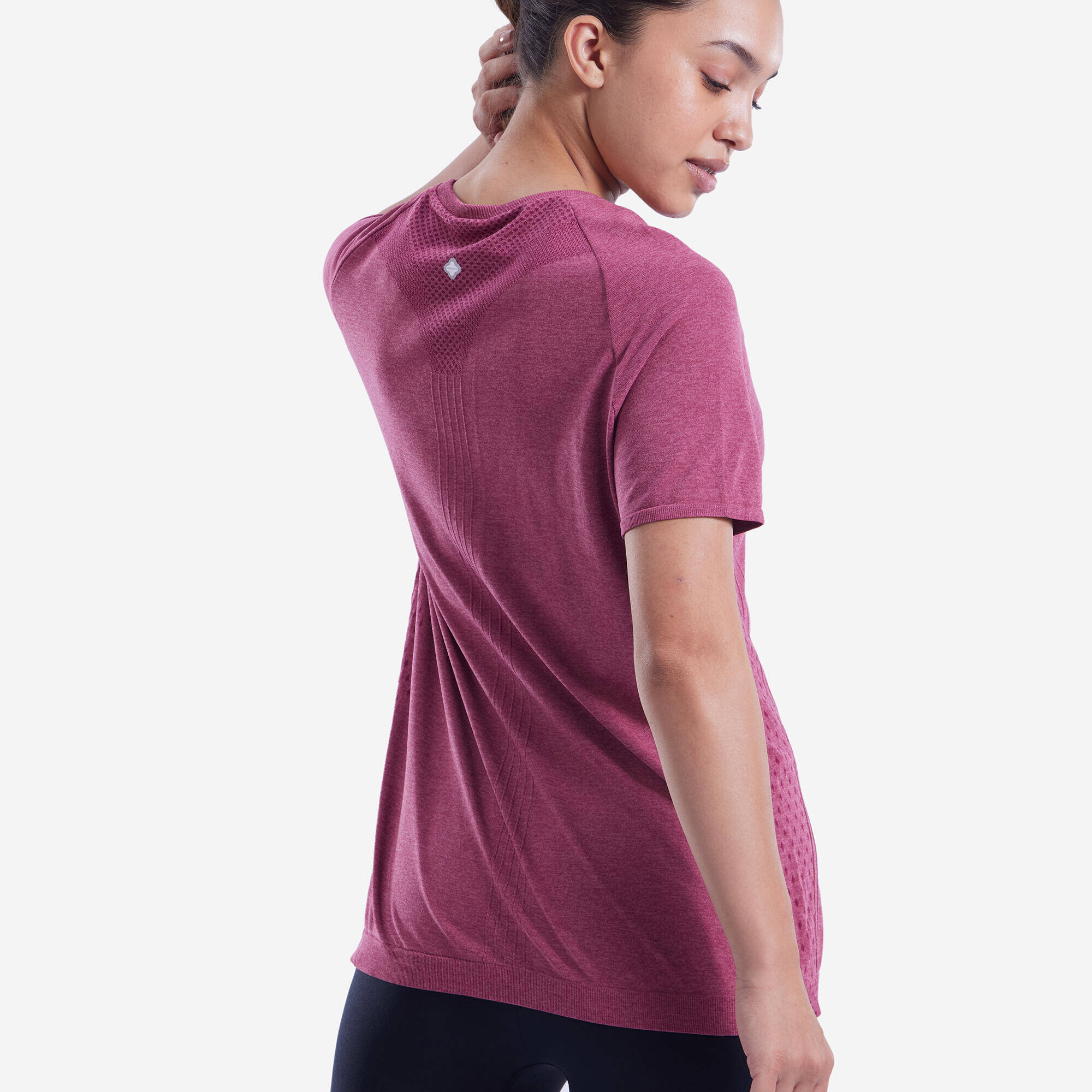 Women's Short-Sleeved Dynamic Yoga T-Shirt -  5