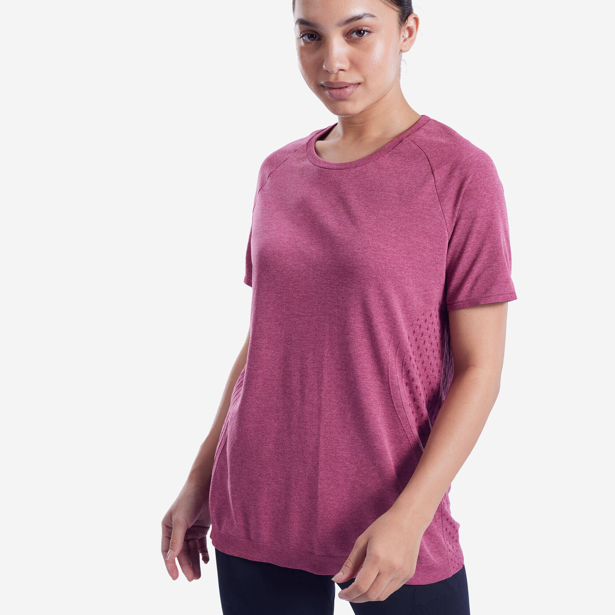 Women's Short-Sleeved Dynamic Yoga T-Shirt -  2