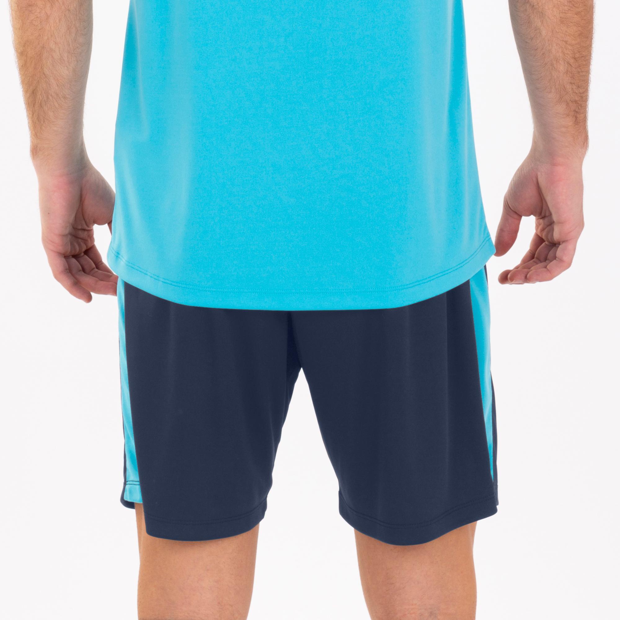 Pantalons curts de futbol Joma Adult Blau Marí 5/6