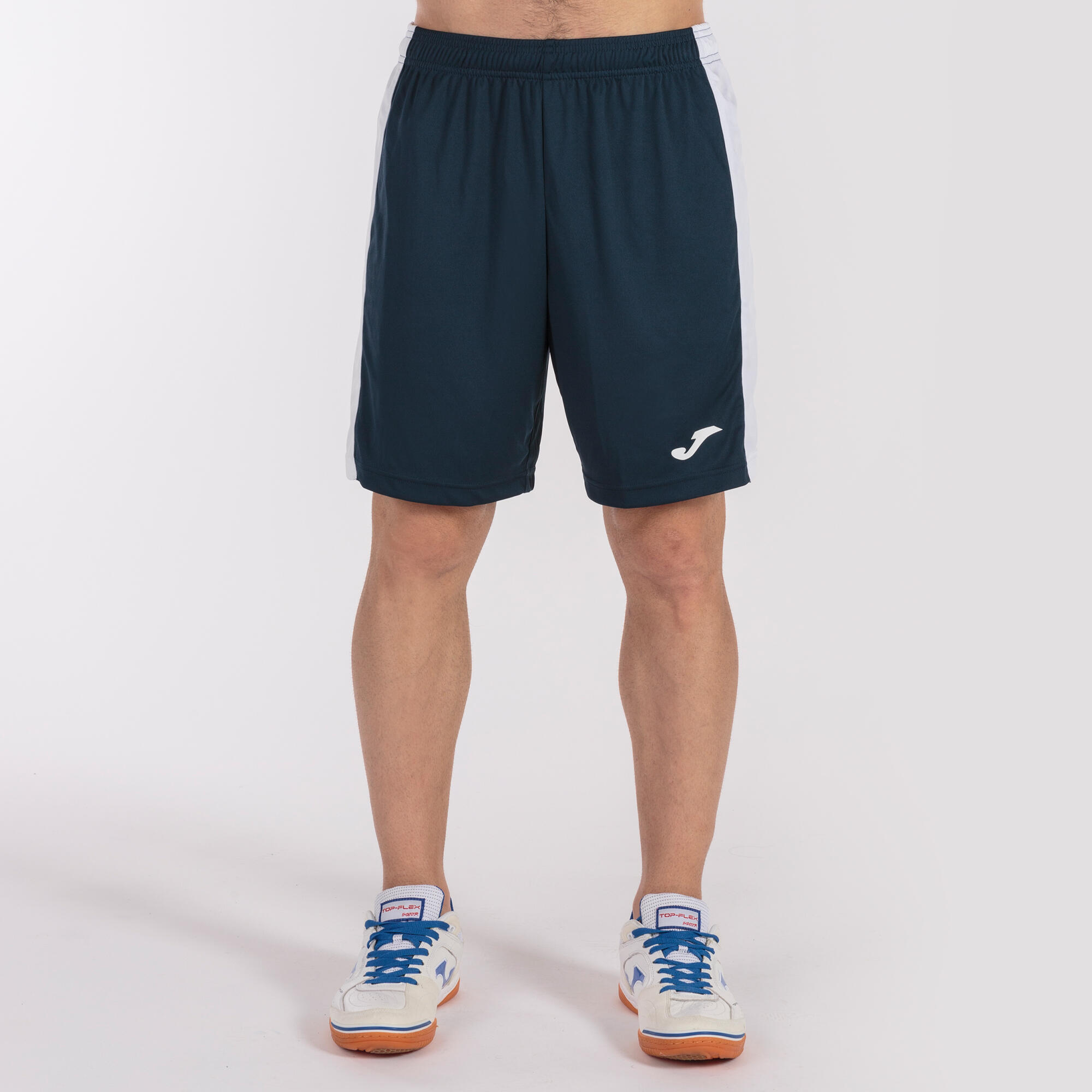 JOMA CD- Pantalón corto de fútbol Joma Adulto Azul Marino/Blanco