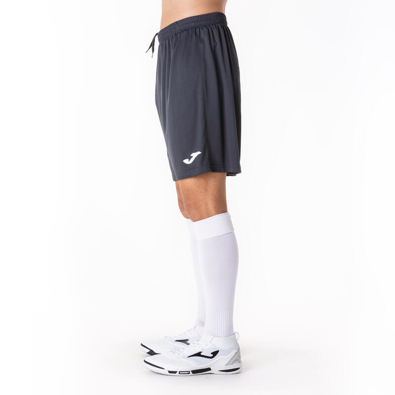 Pantalón corto de fútbol Joma Adulto Antracita