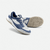 Chaussures basses de skateboard pour enfant CRUSH500 bleu