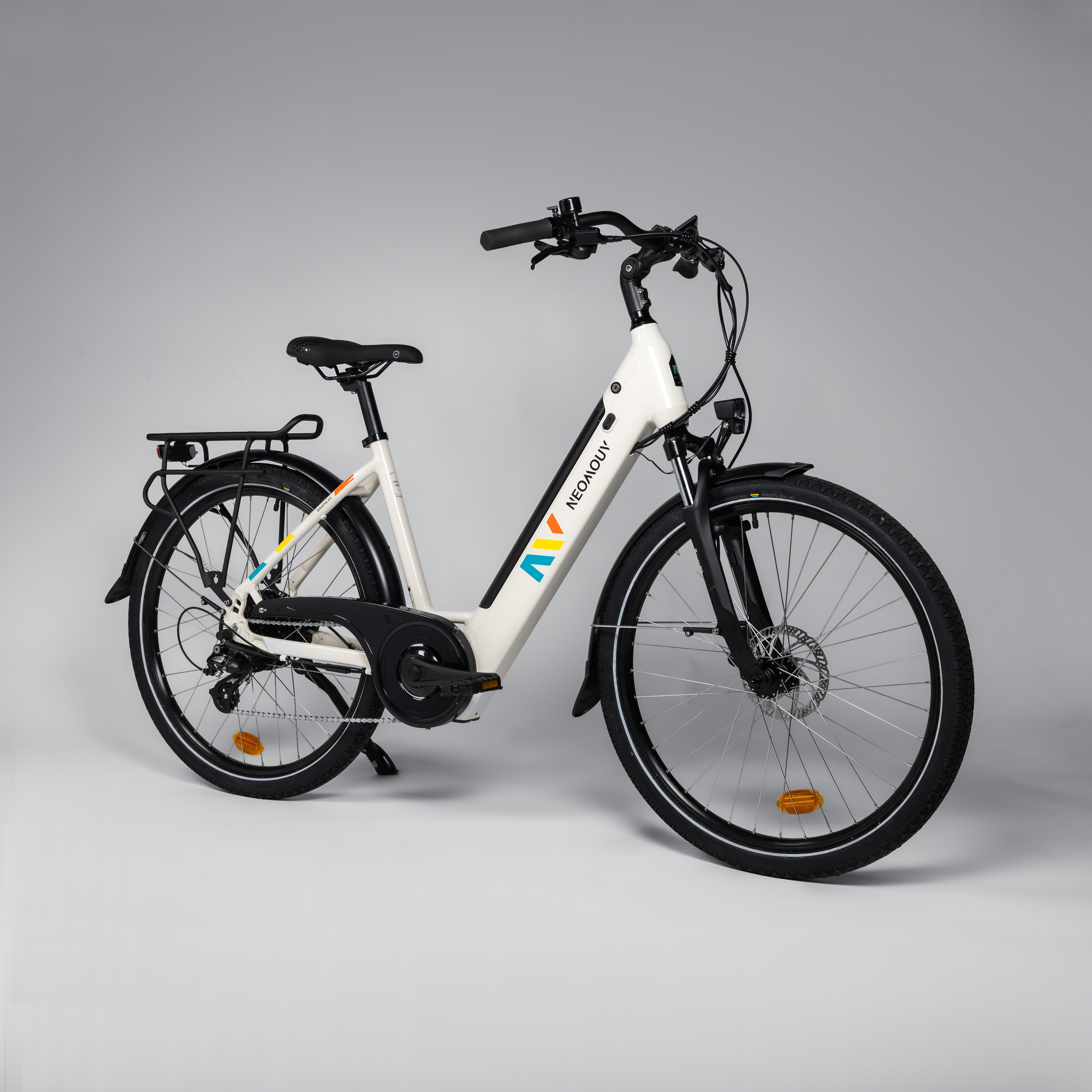 Neomouv - Velo De Ville Electrique - Neomouv Sinapia Hydraulique Batterie Integree - Vélo Ville - Velos Et Equipements Ville / Pliant - - 28" - Decathlon