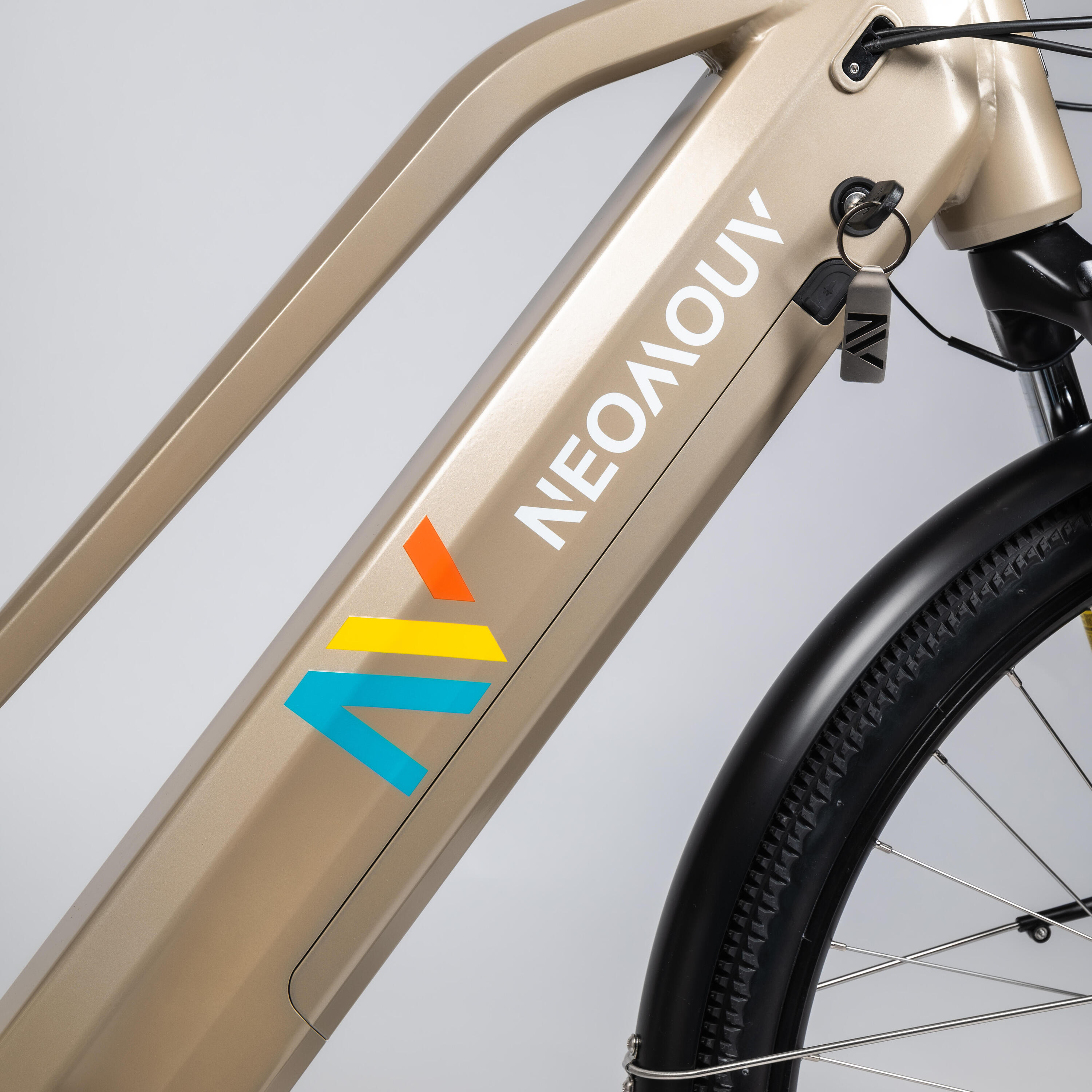 Vélo Tout Chemin Electrique - NEOMOUV RAIPON 9/13
