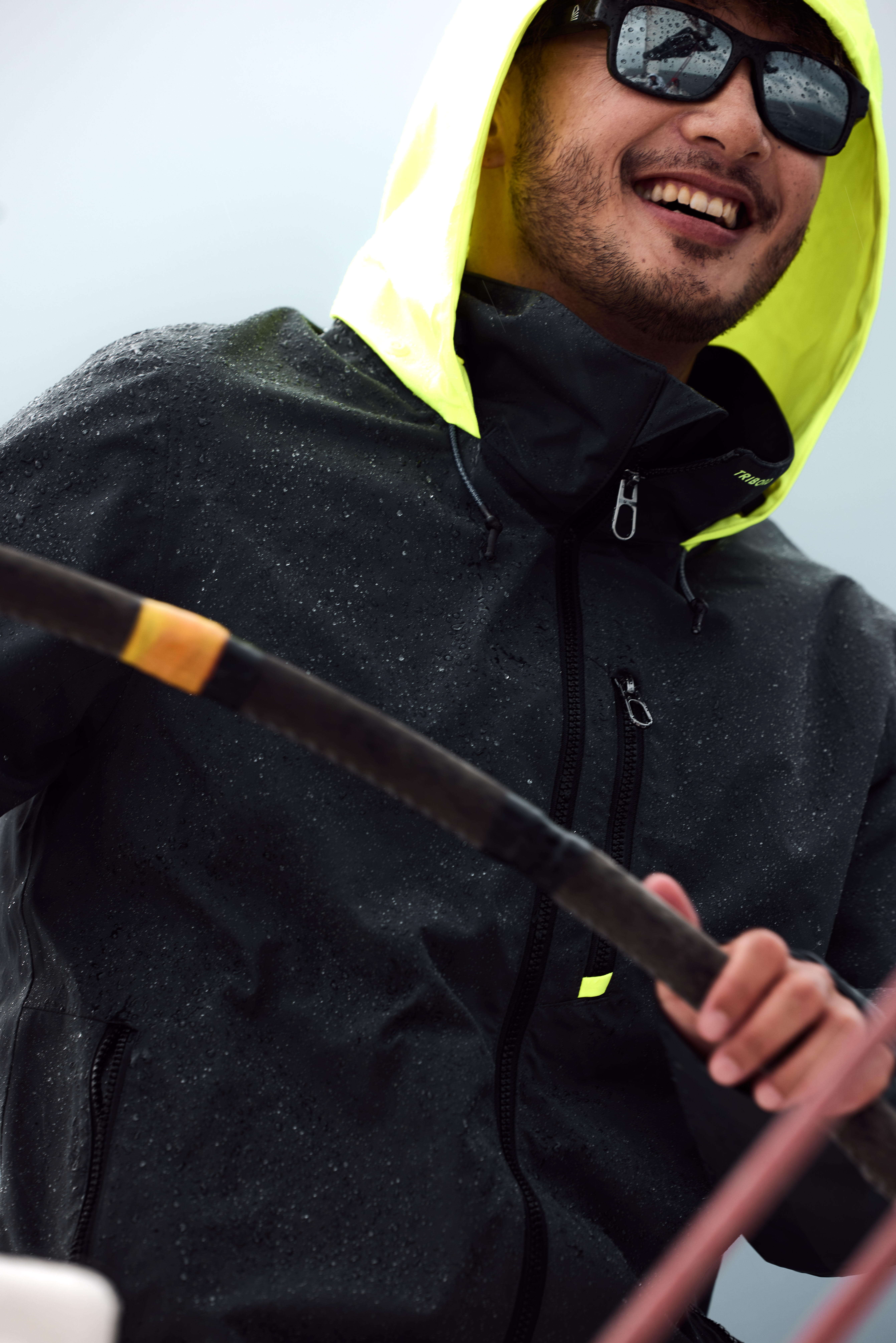 Men’s Waterproof and Windproof Sailing Jacket, 500  - DECATHLON