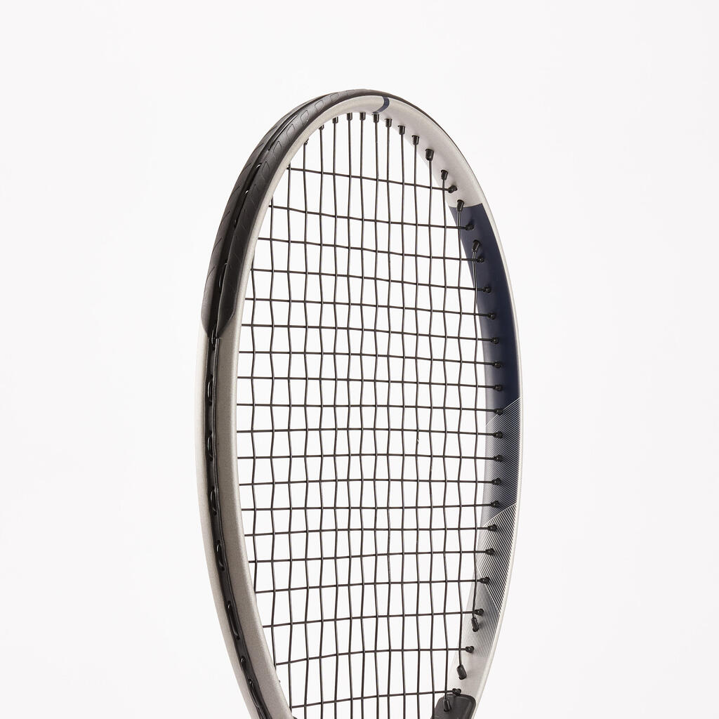 Raquette de tennis adulte Essential gris/bleue