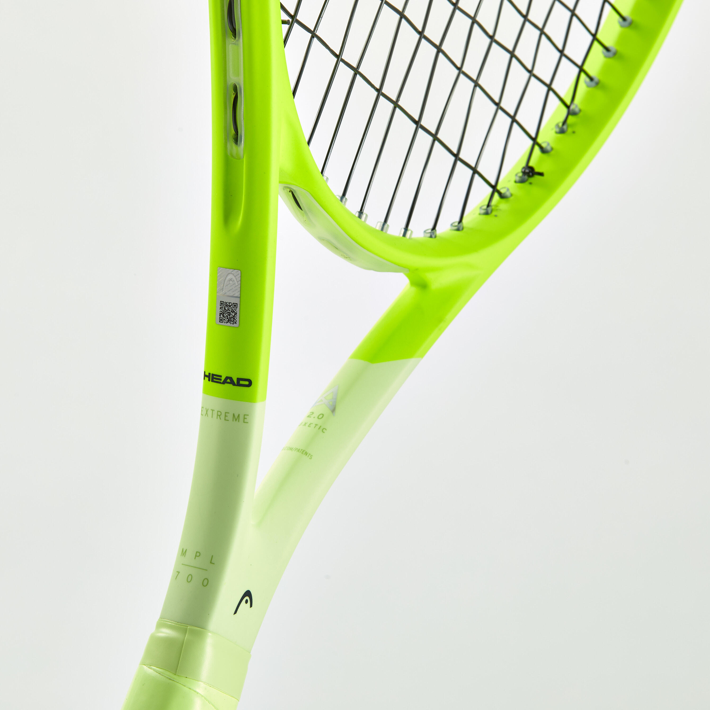 Raquette de tennis adulte - HEAD Auxetic Extreme MP Lite Jaune 280g 4/6