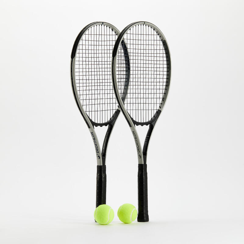 Set 2 Rachete de tenis Essential Adulte  2 Mingi 1 husă