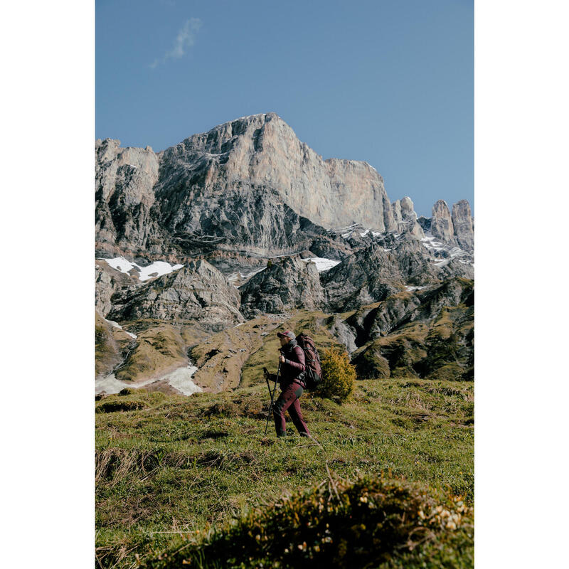 Pantalon Hidrofob Trekking la munte MT900 Damă 