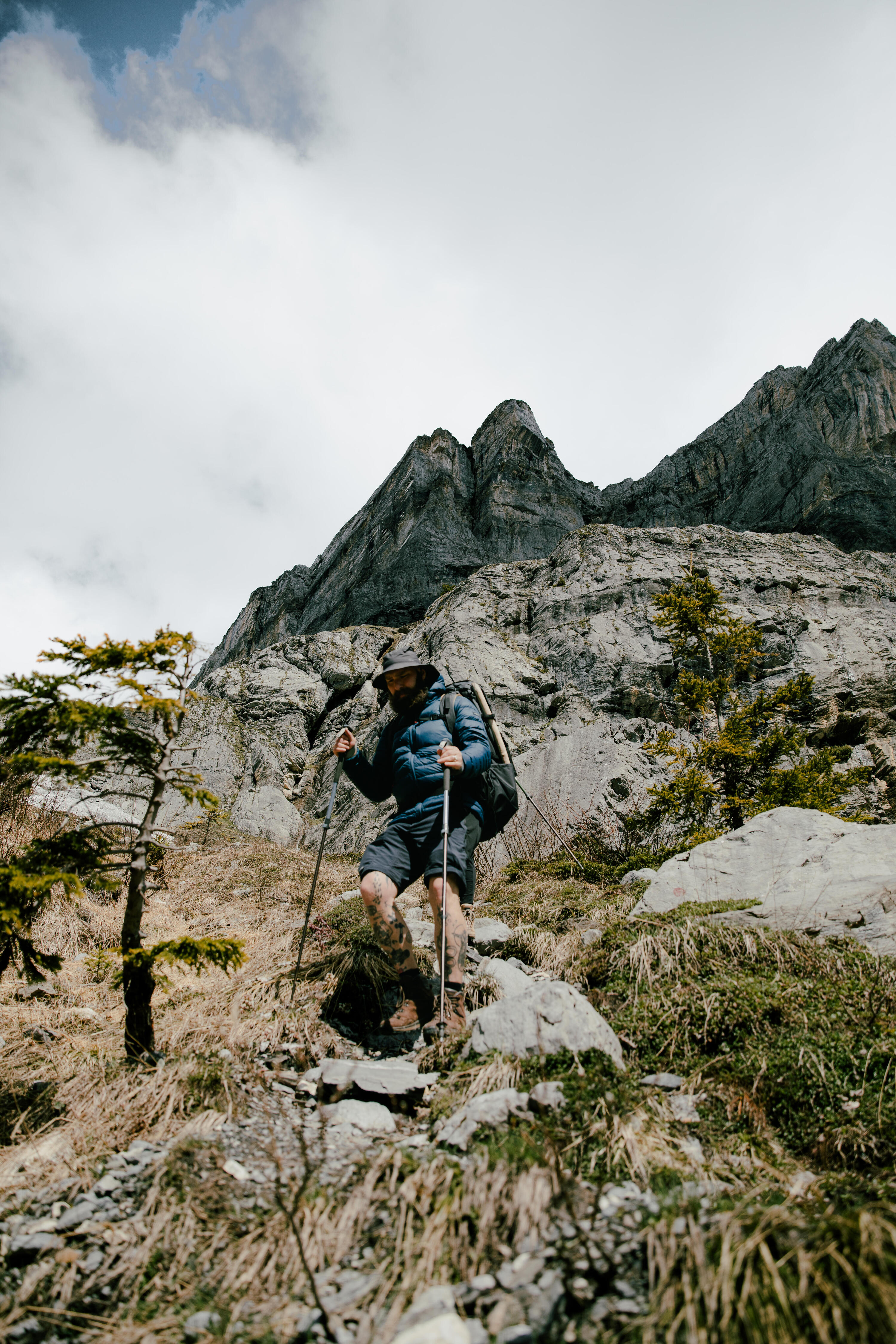 Pantalon de trek montagne résistant homme - mt500 8/9