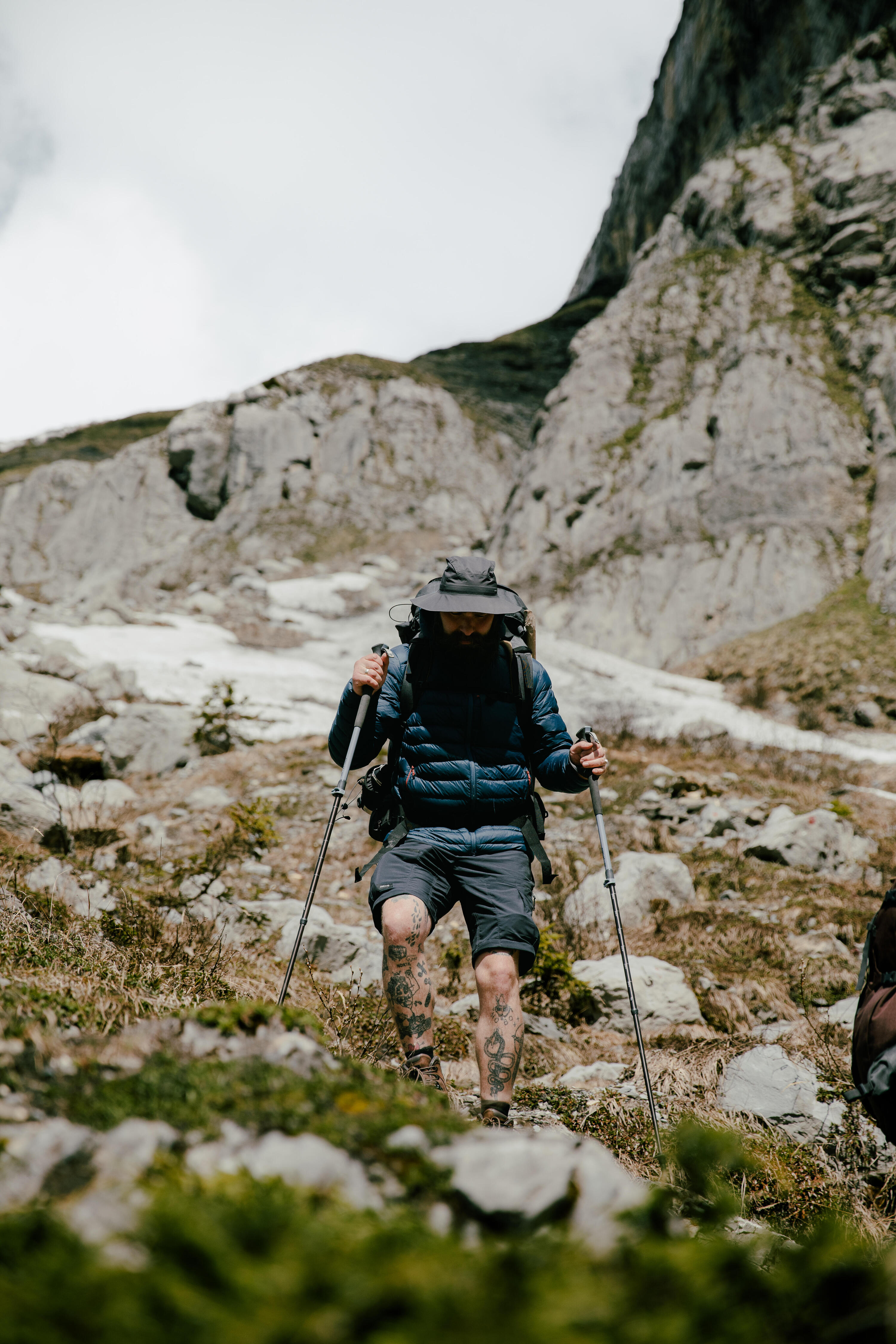 Pantalon de trek montagne résistant homme - mt500 7/9
