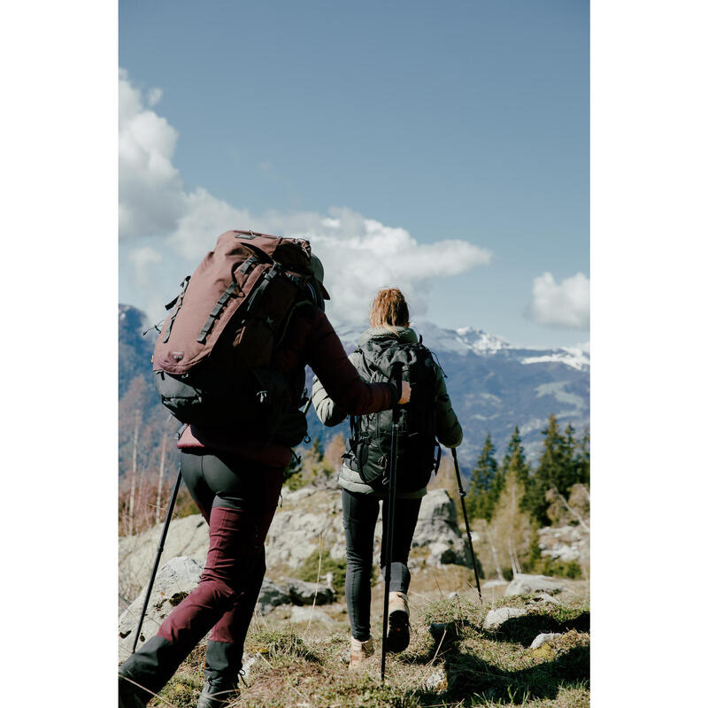 Pantalon Hidrofob Trekking la munte MT900 Damă 