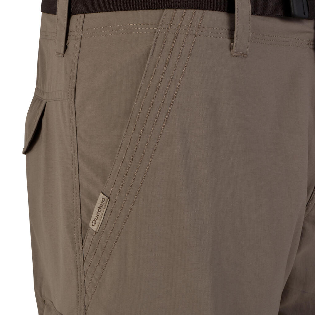 Wanderhose Zip-off-Hose Arpenaz 900 Herren beige