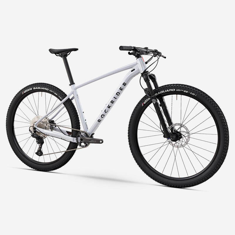 BICICLETĂ MTB cross country RACE 700 cadru aluminiu Gri